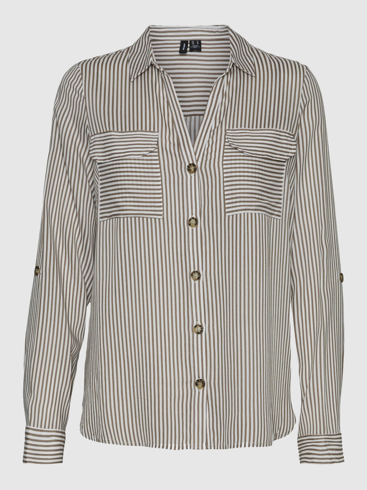 CAMICIA BUMPY STRIPES MANICA LUNGA