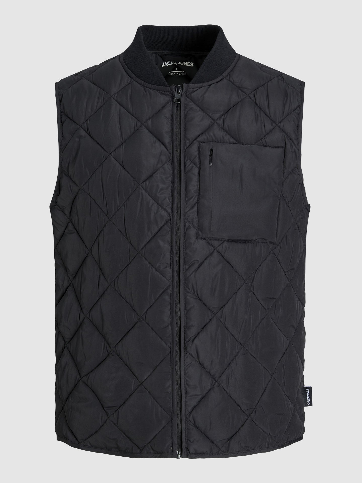 GILET KARL TRAPUNTATO CON DETTAGLIO TASCA