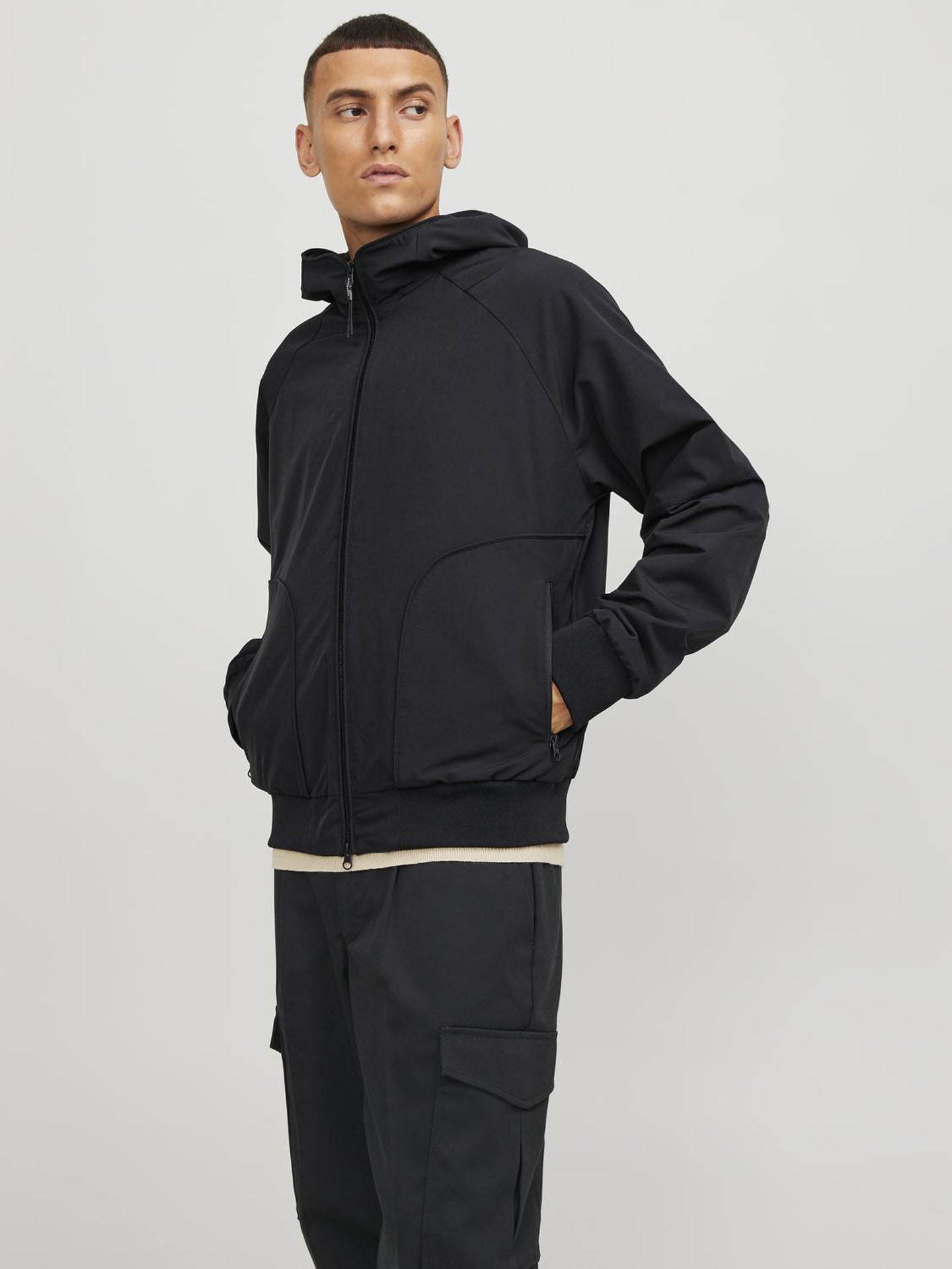 GIACCA CAPPUCCIO TRACK BOMBER