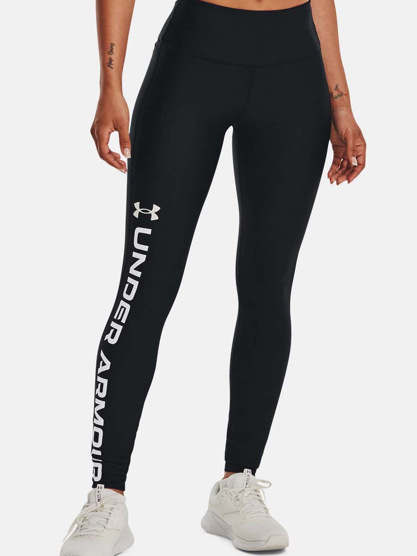 UA LEGGINGS LUNGO BRANDED LOGO