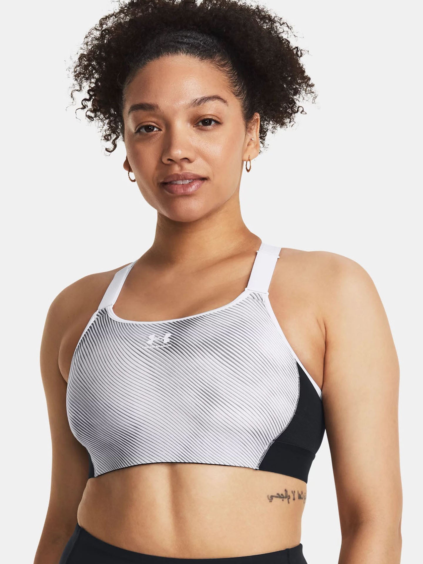 UA HG ARMOUR HIGH PRINT BRA