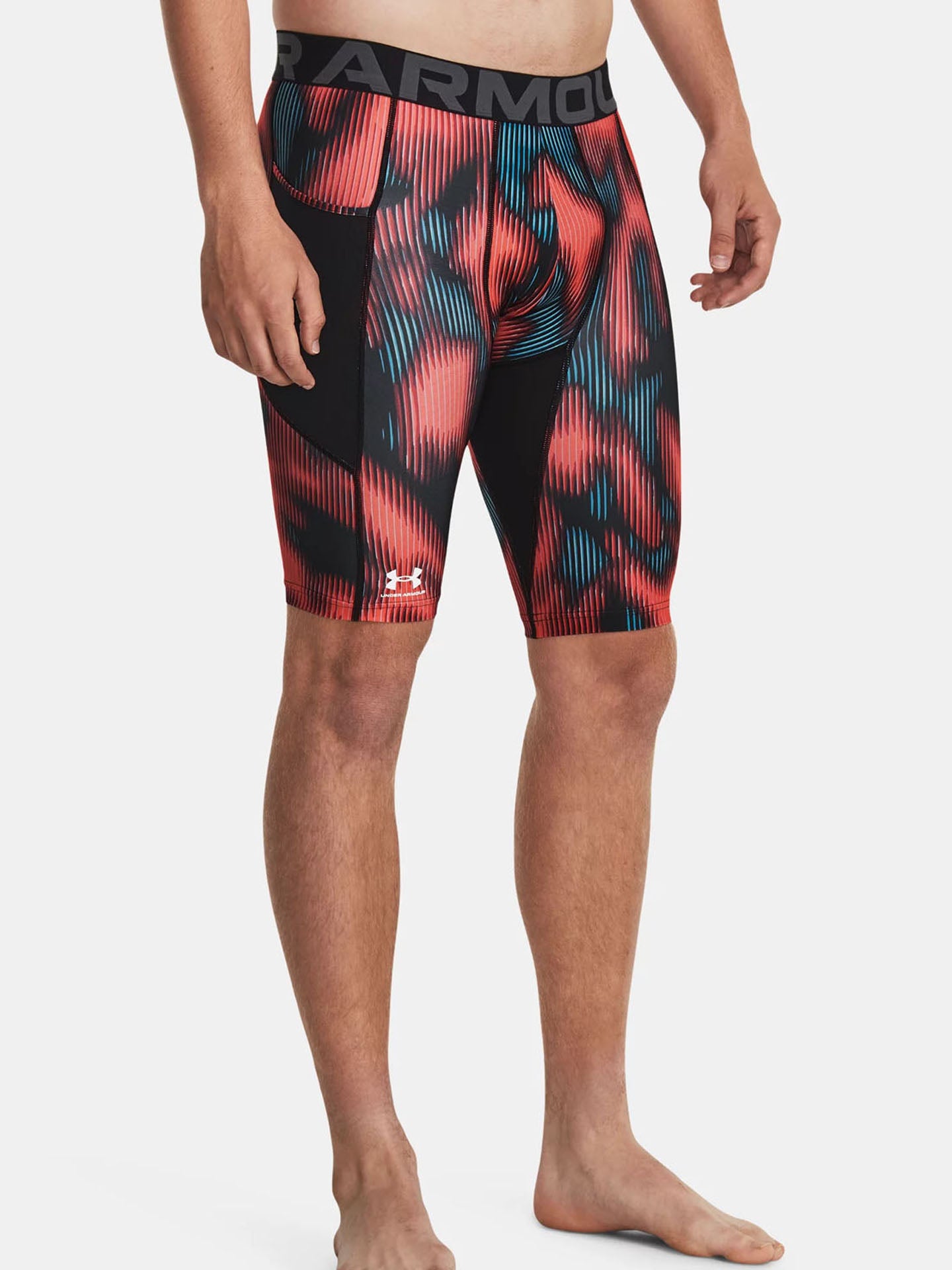 UA HG PRTD LONG SHORTS