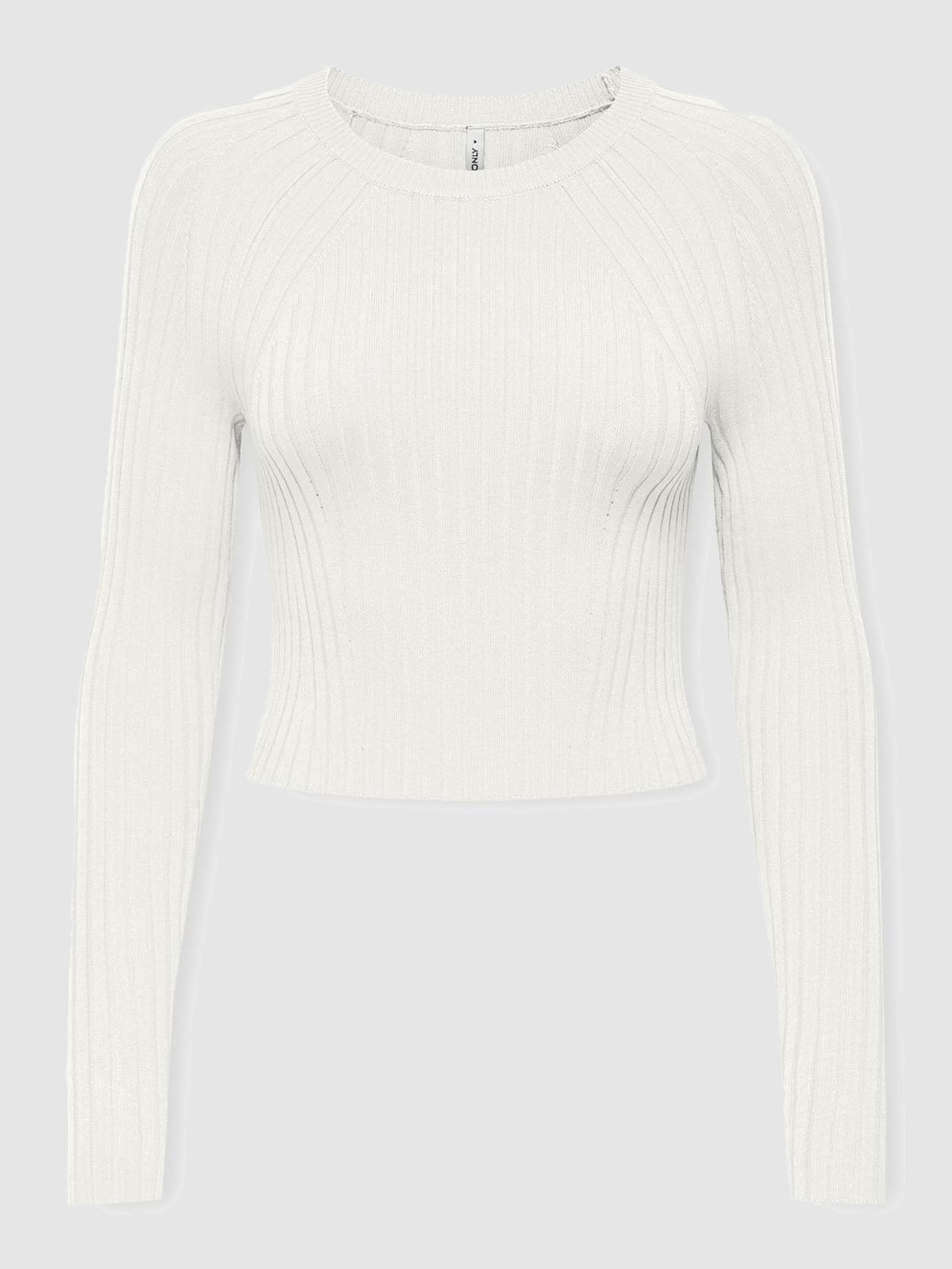 MAGLIA MEDDI RIB CROP CUT OUT