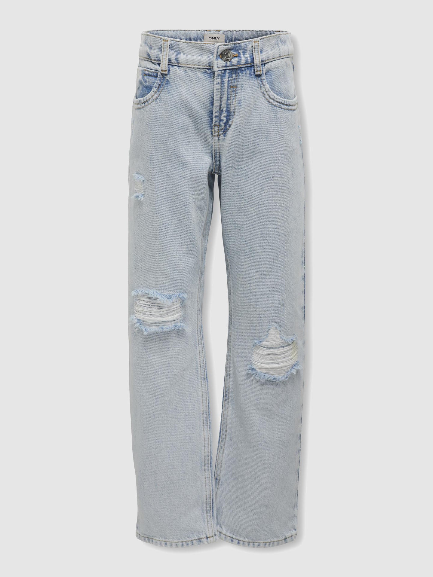 JEANS STRAIGHT ROTTURE