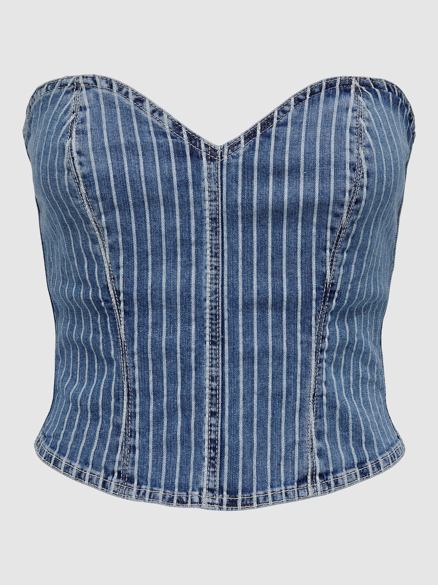 TOP KIRSI CORSET DENIM