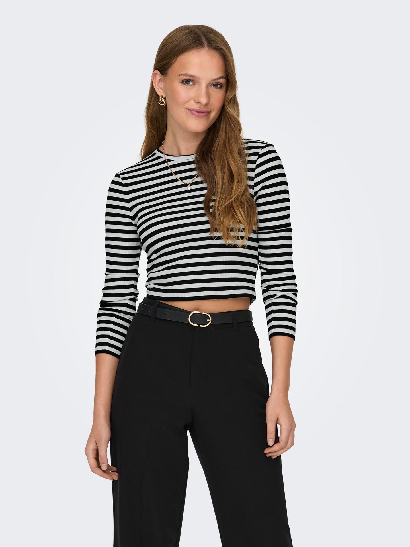 MAGLIA LELINA CROP STRIPES