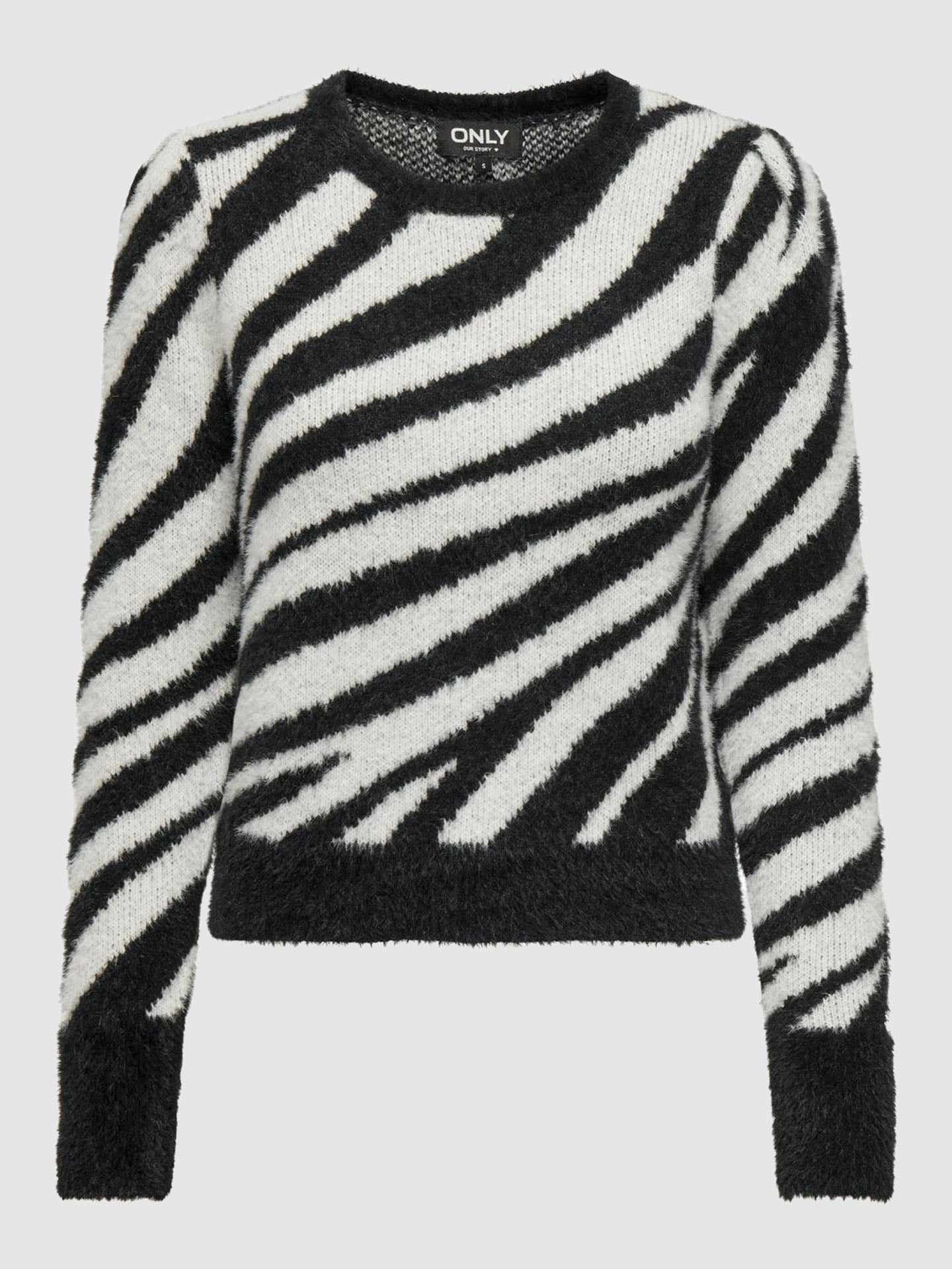 MAGLIA PIUMO ZEBRA