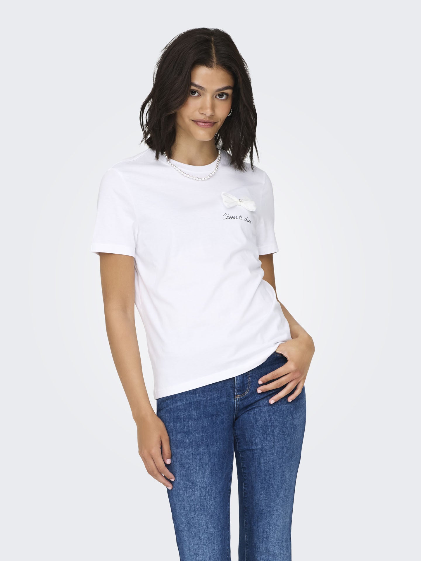 T-SHIRT OLIVIA APPLICAZIONI