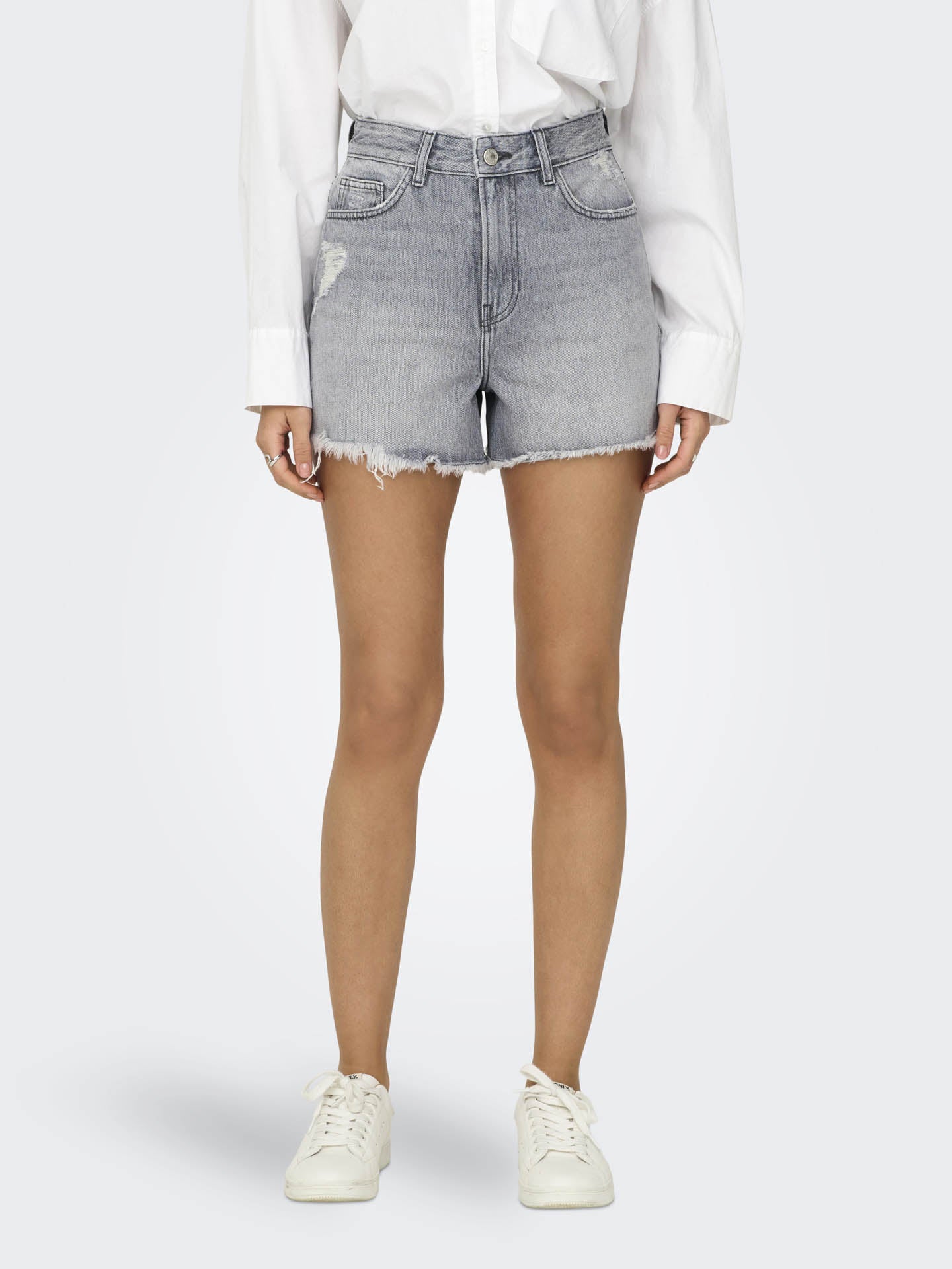 JEANS GABI HW TAGLIO VIVO CORTO