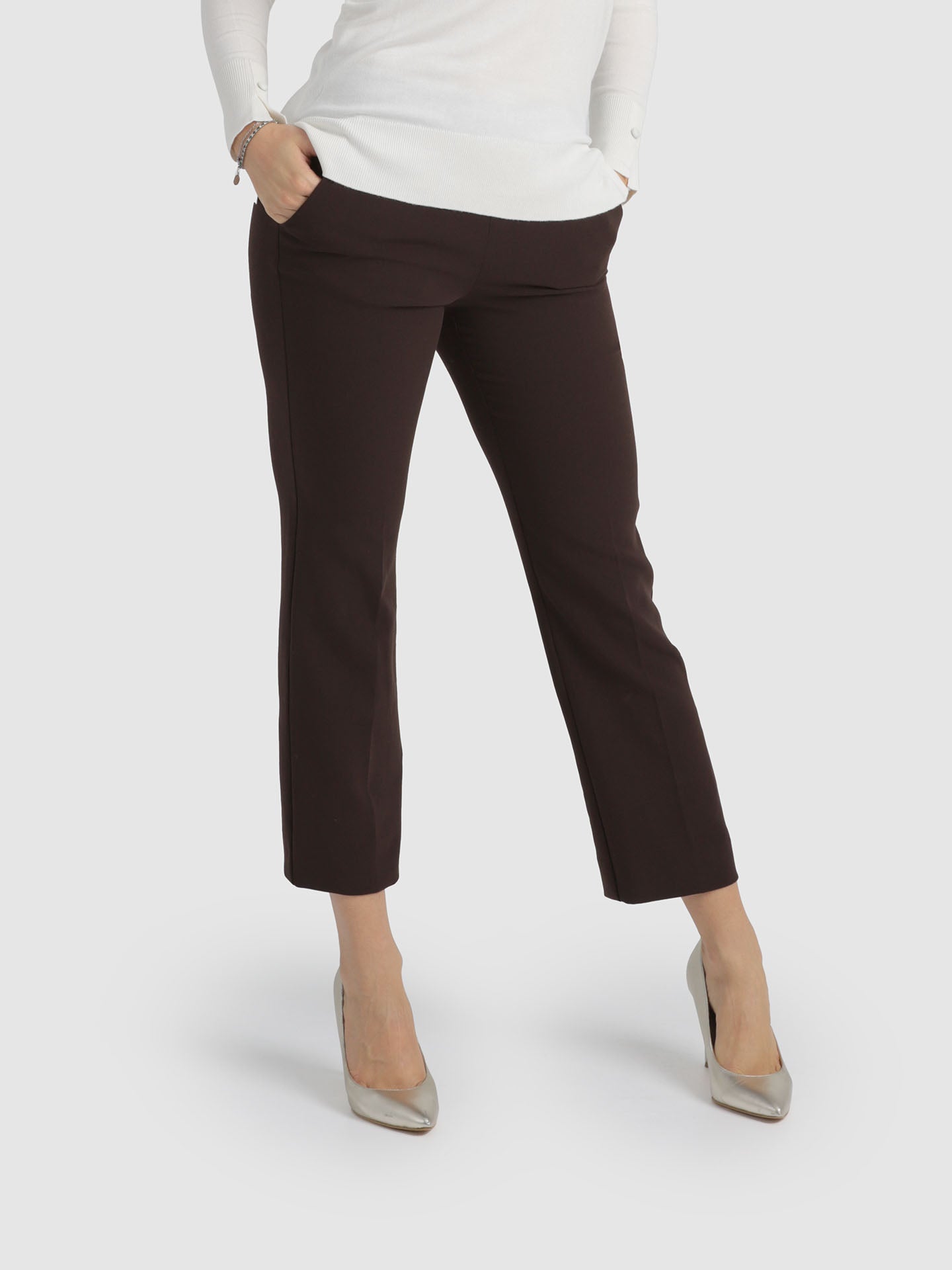 PANTALONE DIRITTO DOPPIO BI STRETCH