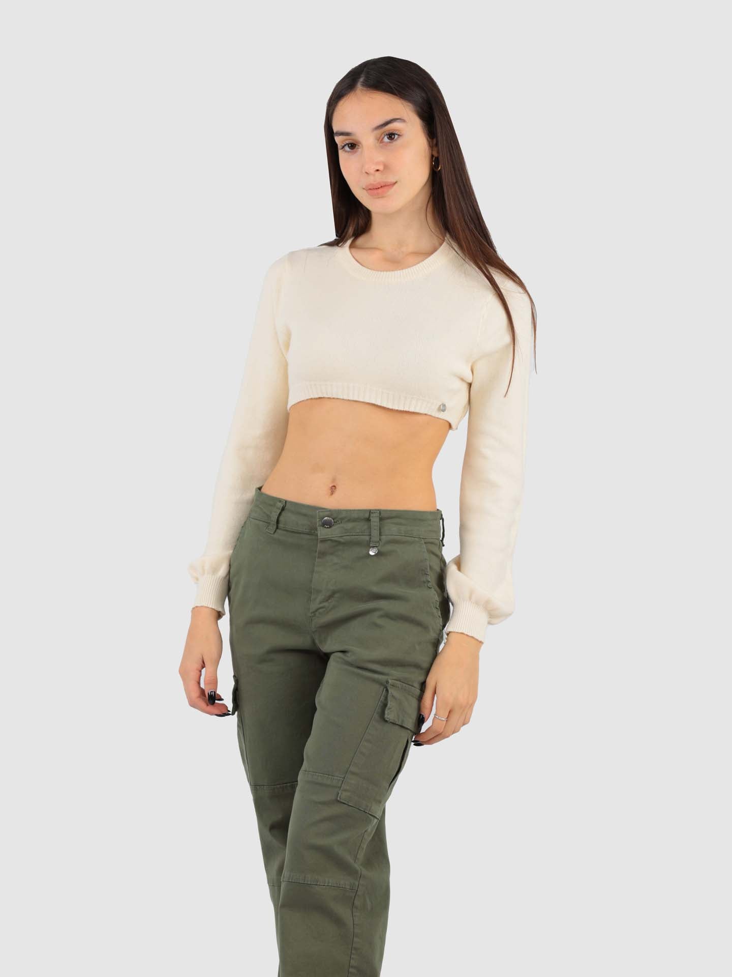 MAGLIA CROPPED STONDATA