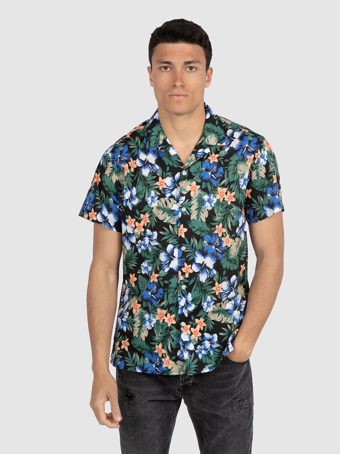 CAMICIA M/C HAWAIANA