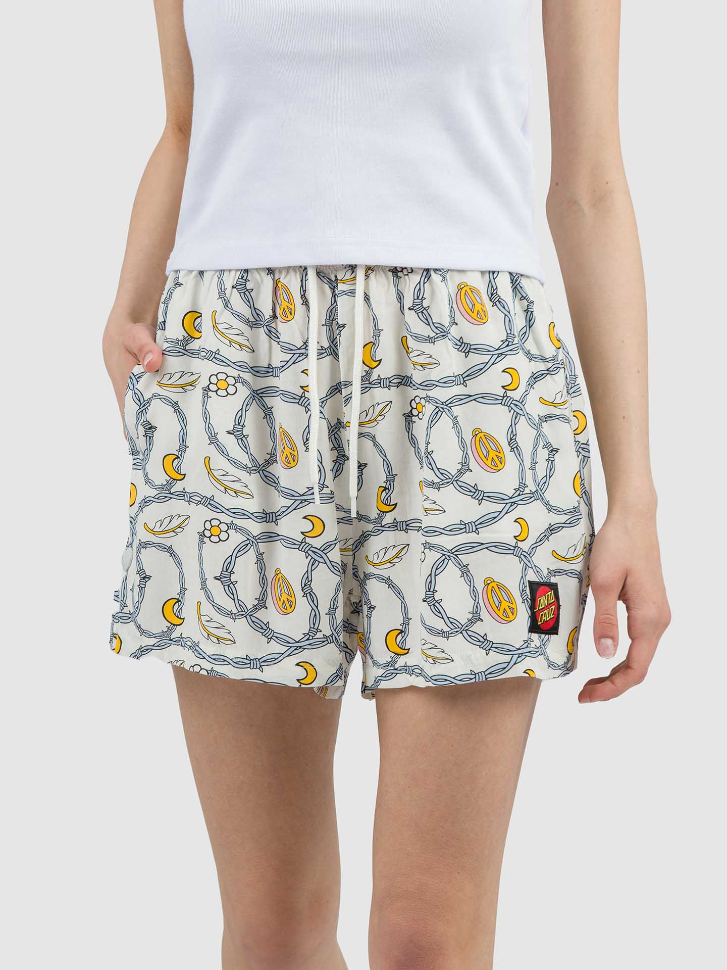 SHORTS LOGO PEACE