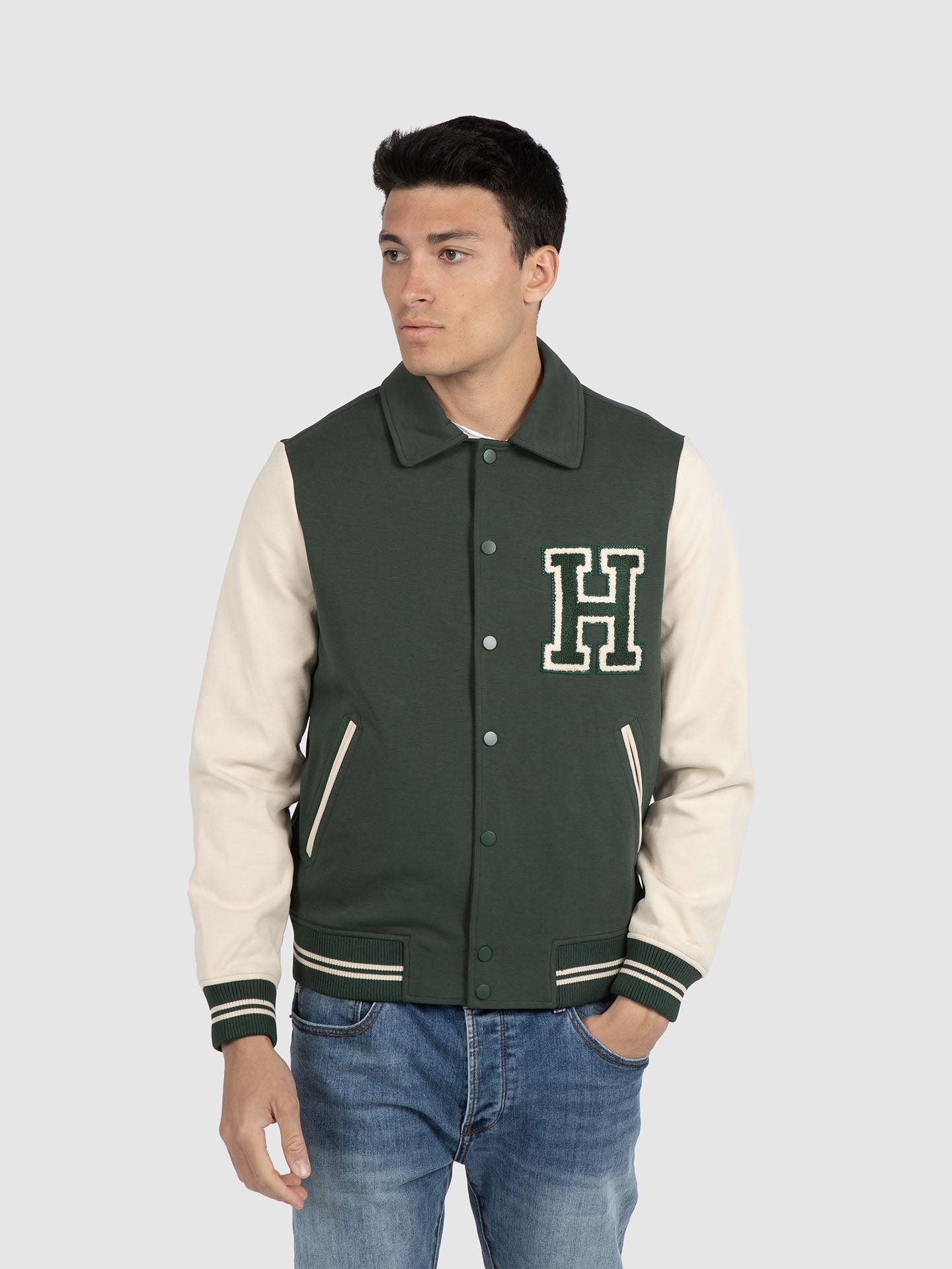 GIACCA BOMBER VARSITY