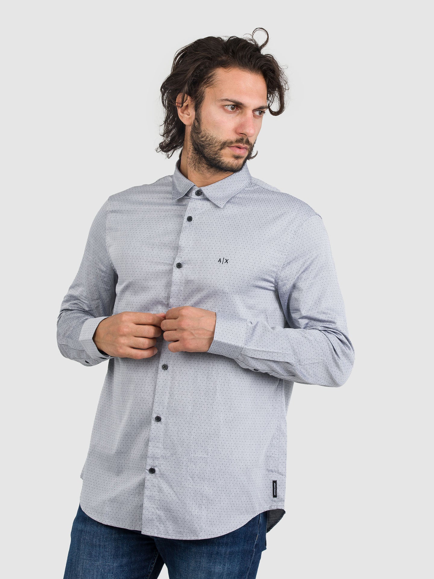 CAMICIA MICROFANTASIA