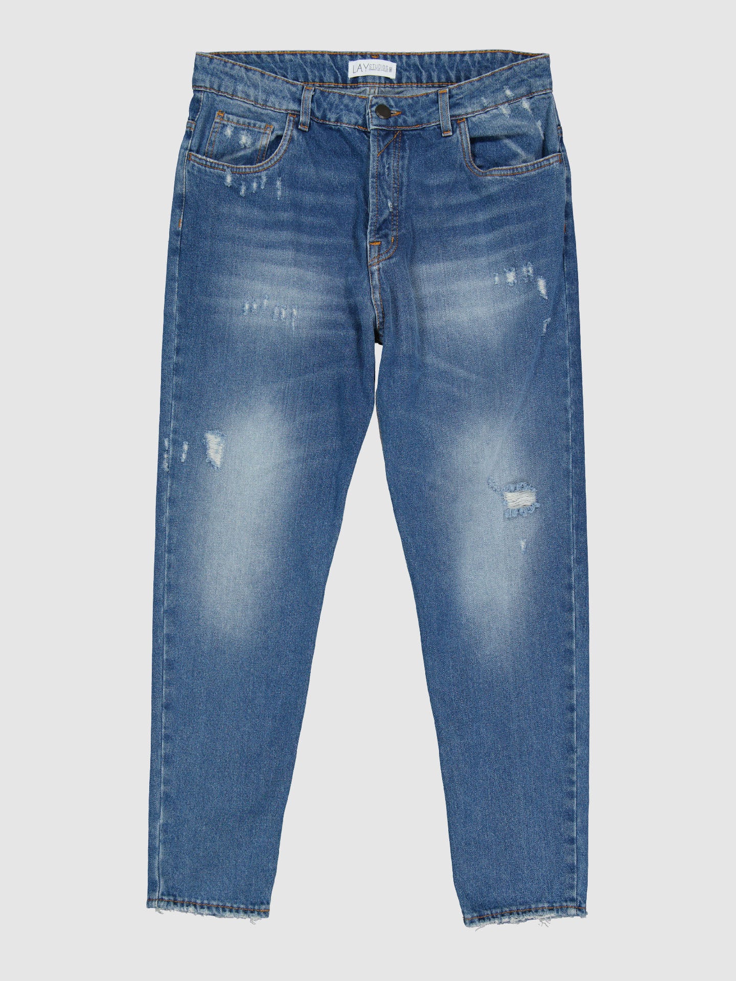 JEANS CROPPED ROTTURE