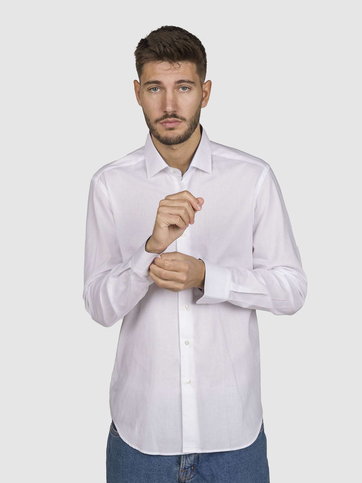 CAMICIA OXFORD INTERNO FANTASIA