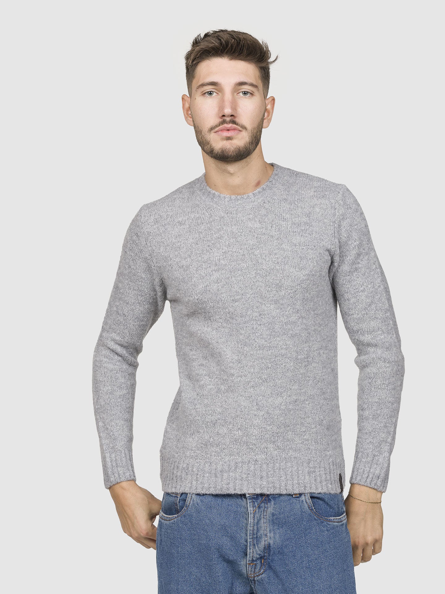 MAGLIA GIROCOLLO BOUCLE