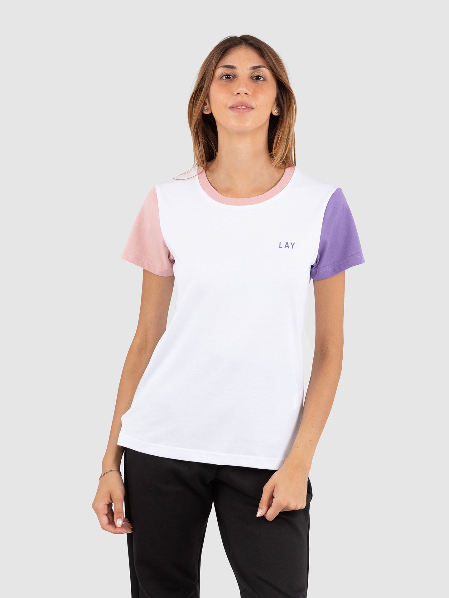 T-SHIRT COLOR BLOCK