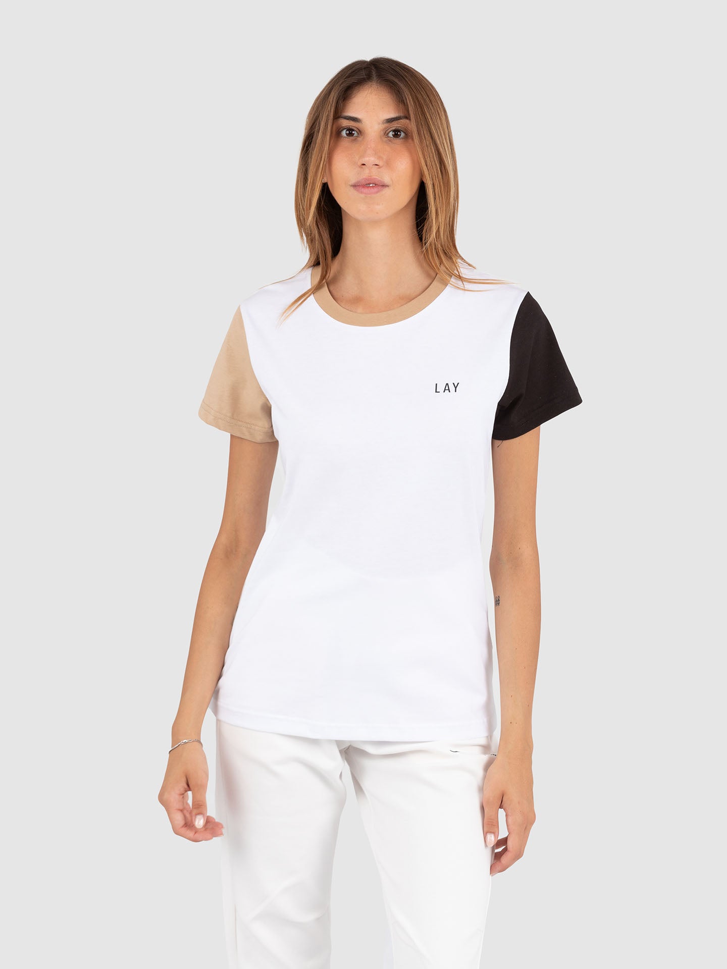 T-SHIRT COLOR BLOCK