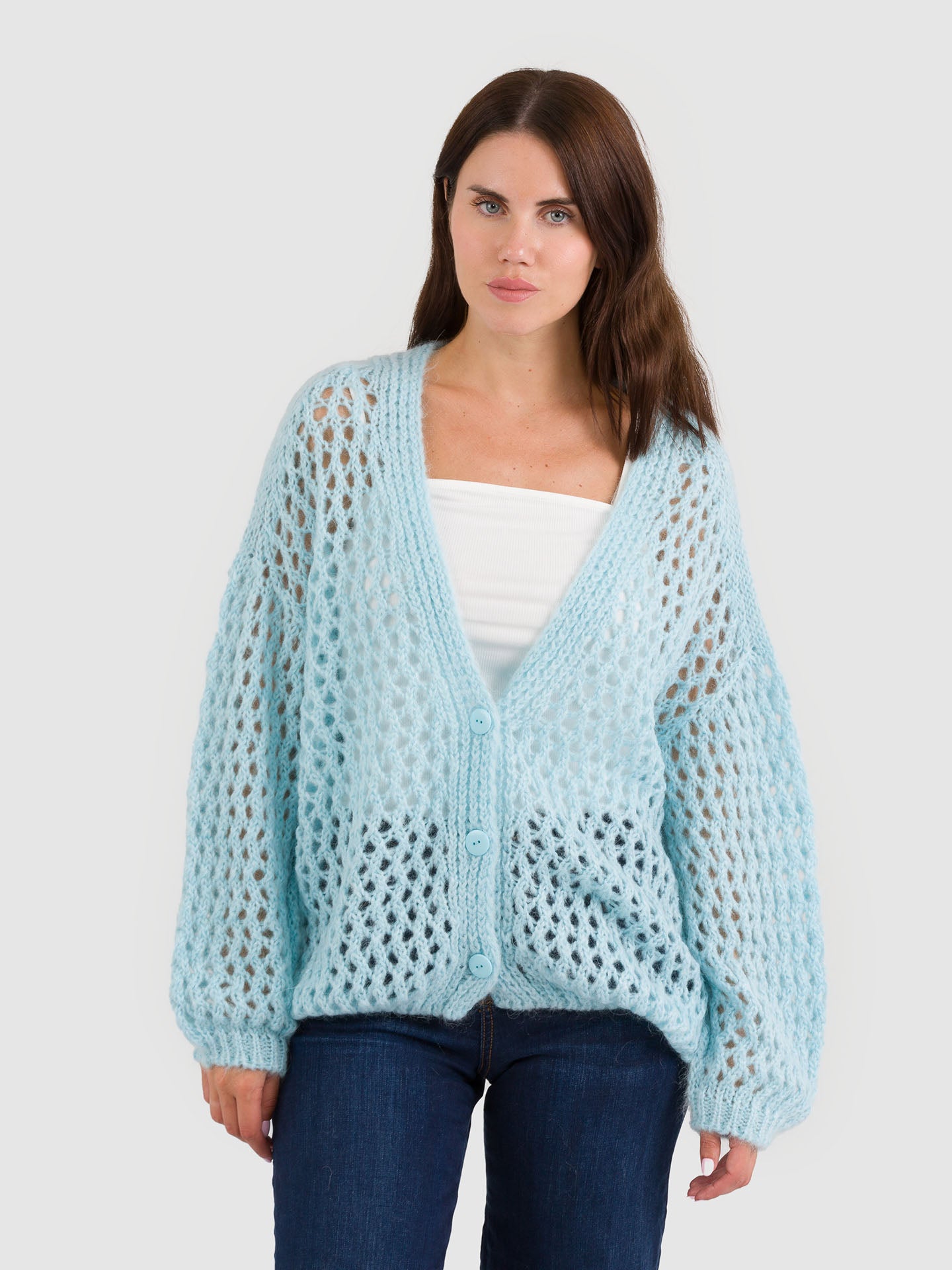 CARDIGAN TRAFORATO