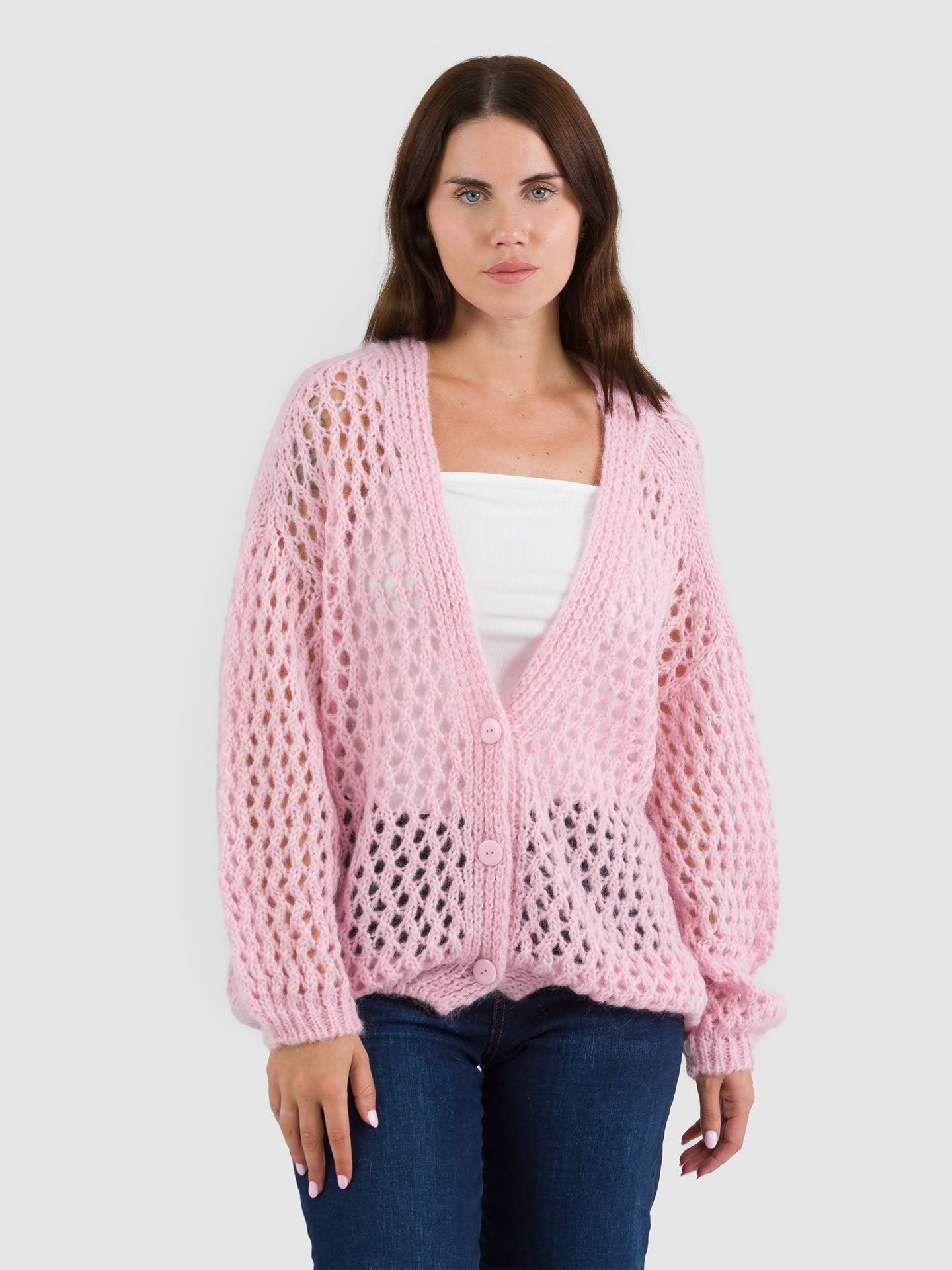 CARDIGAN TRAFORATO