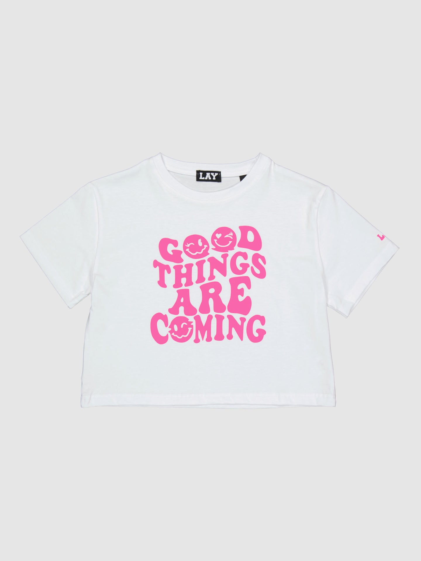 T-SHIRT CROP GOOD THINGS