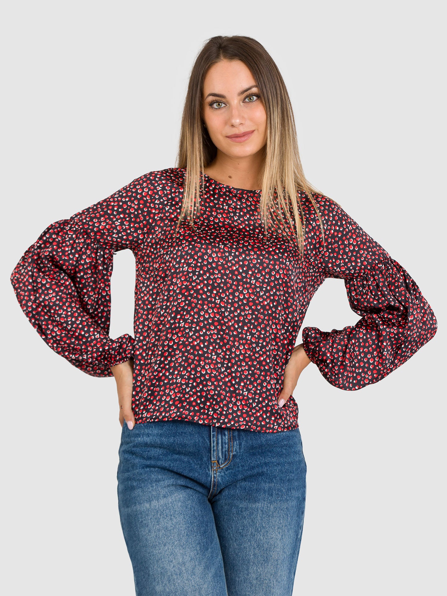 BLUSA FANTASIA ASTRATTA