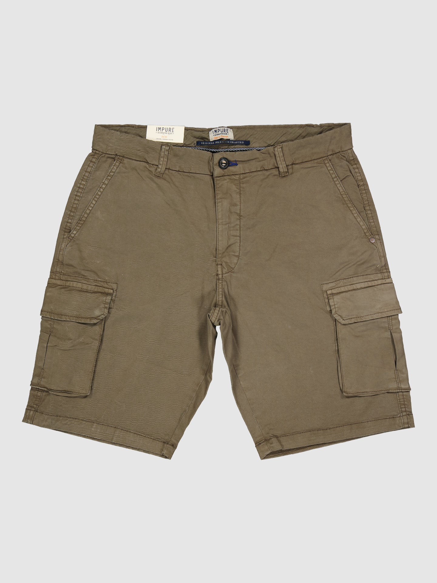 CARGO SHORT COMF. TWILL STRETCH