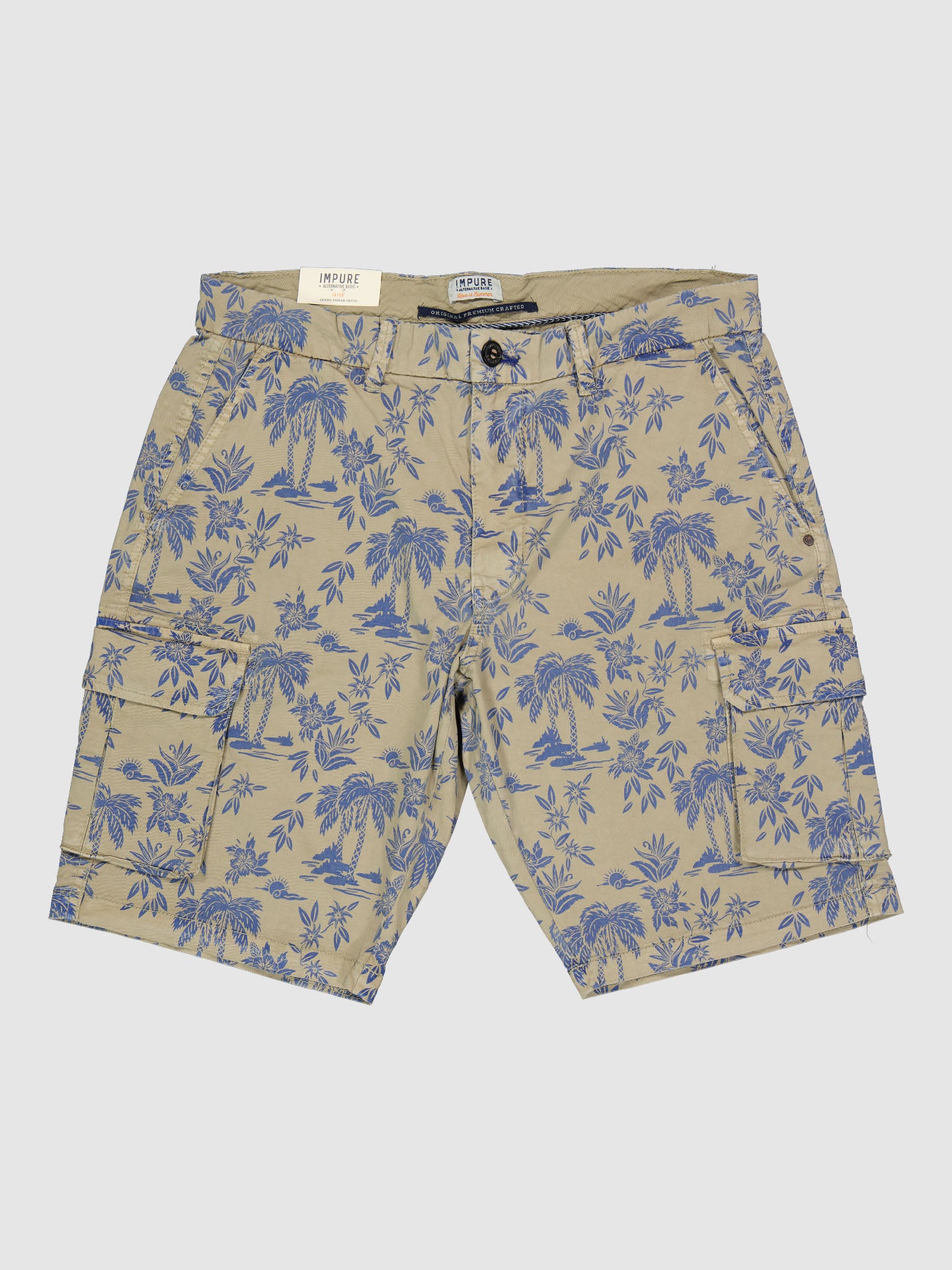 CARGO SHORT COMF. TWILL STRETCH ISLAND