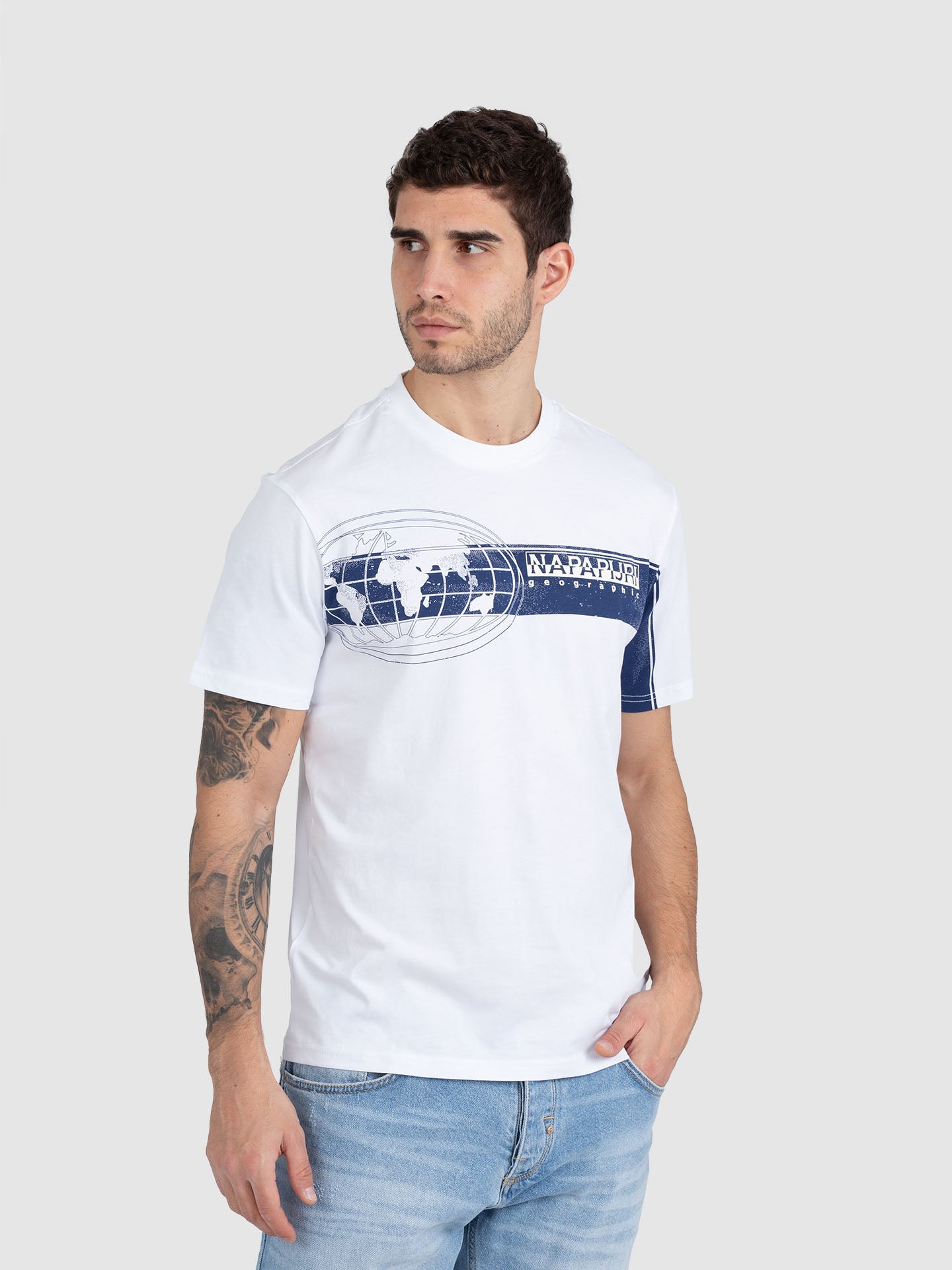 T-SHIRT MANICA CORTA MANTA STAMPA