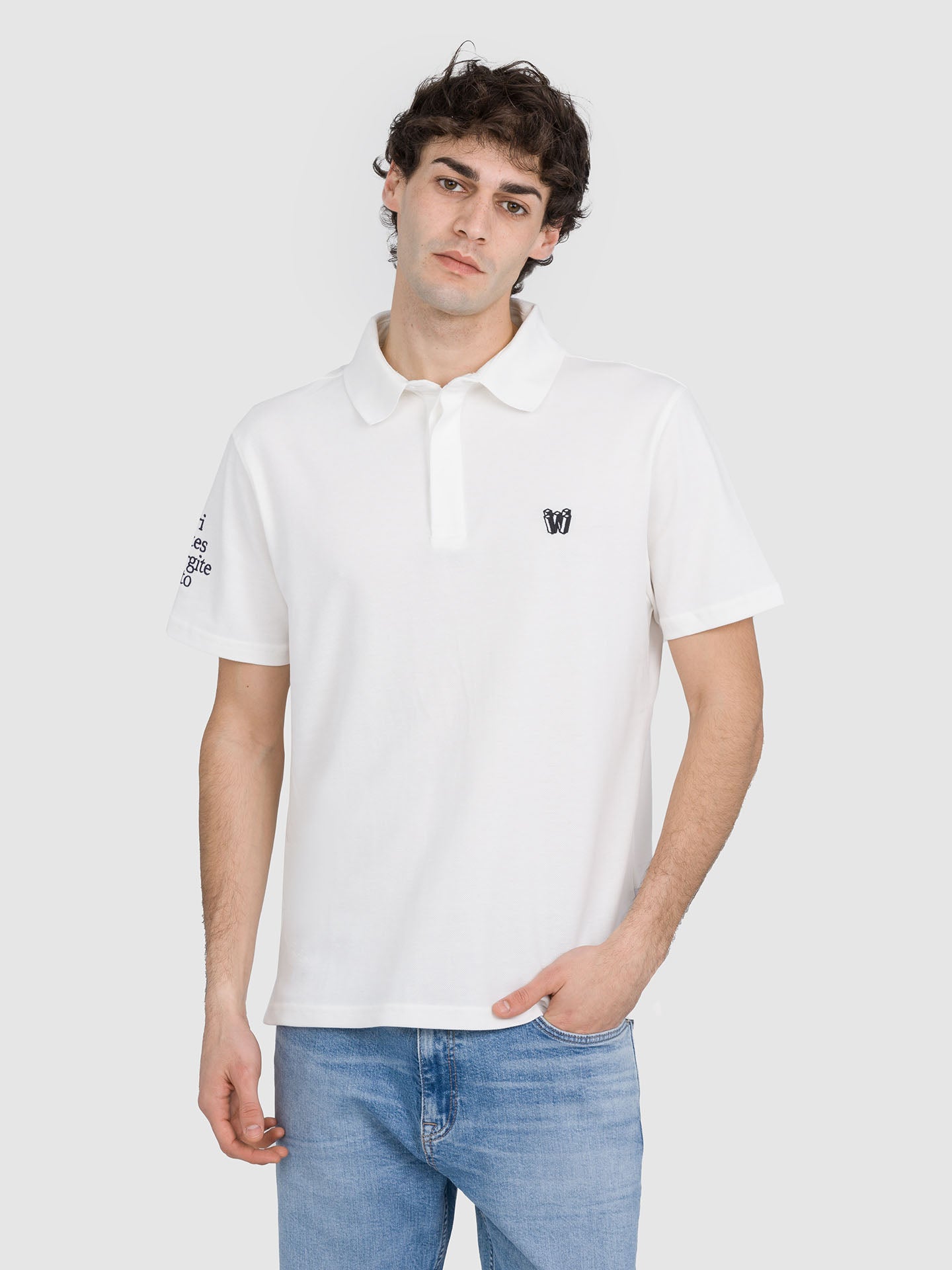 POLO MANICA CORTA LOGO PIQUET GREG