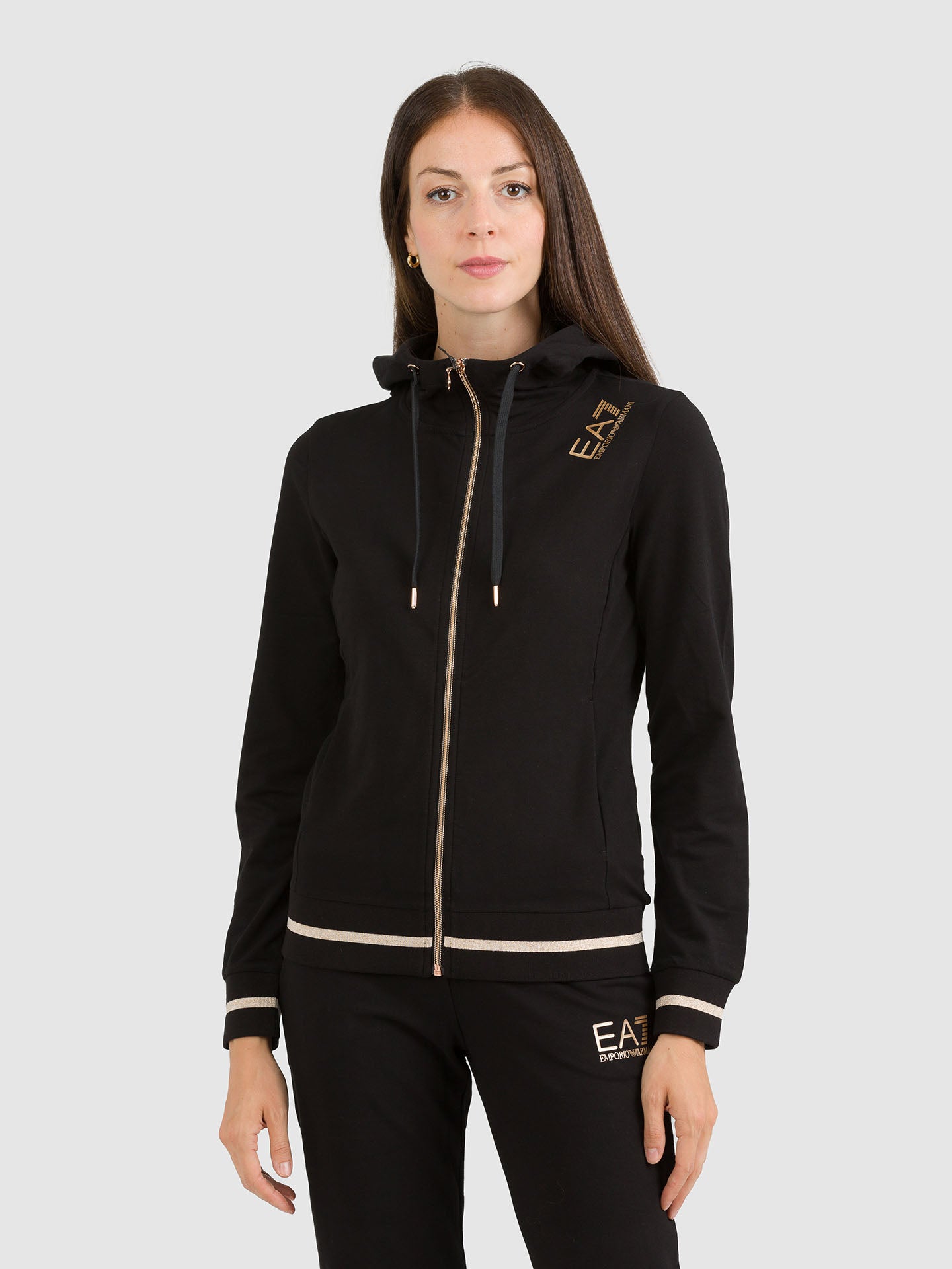 FELPA FULLZIP PROFILI ORO