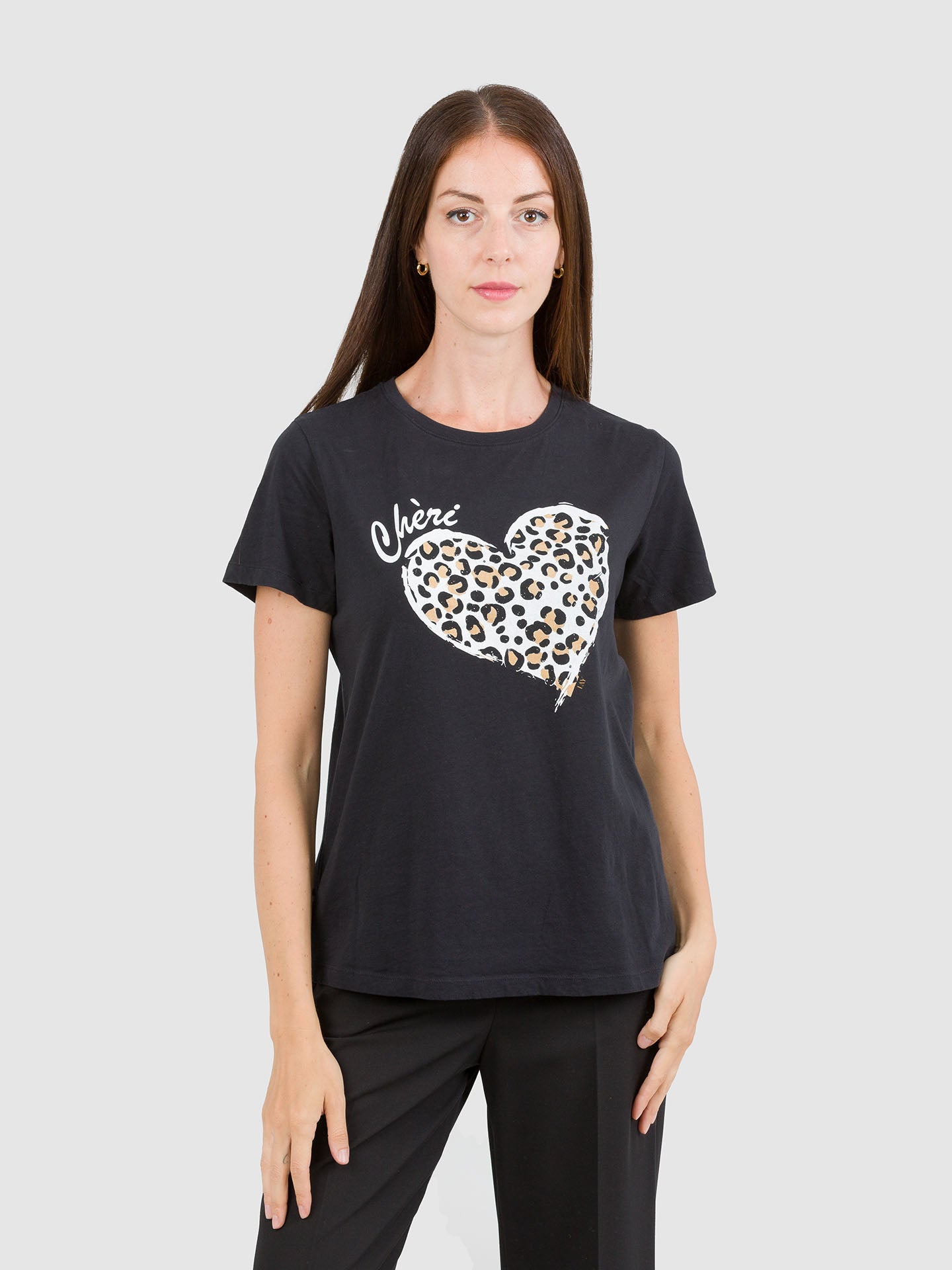 T-SHIRT CHERI CUORE MACULATO