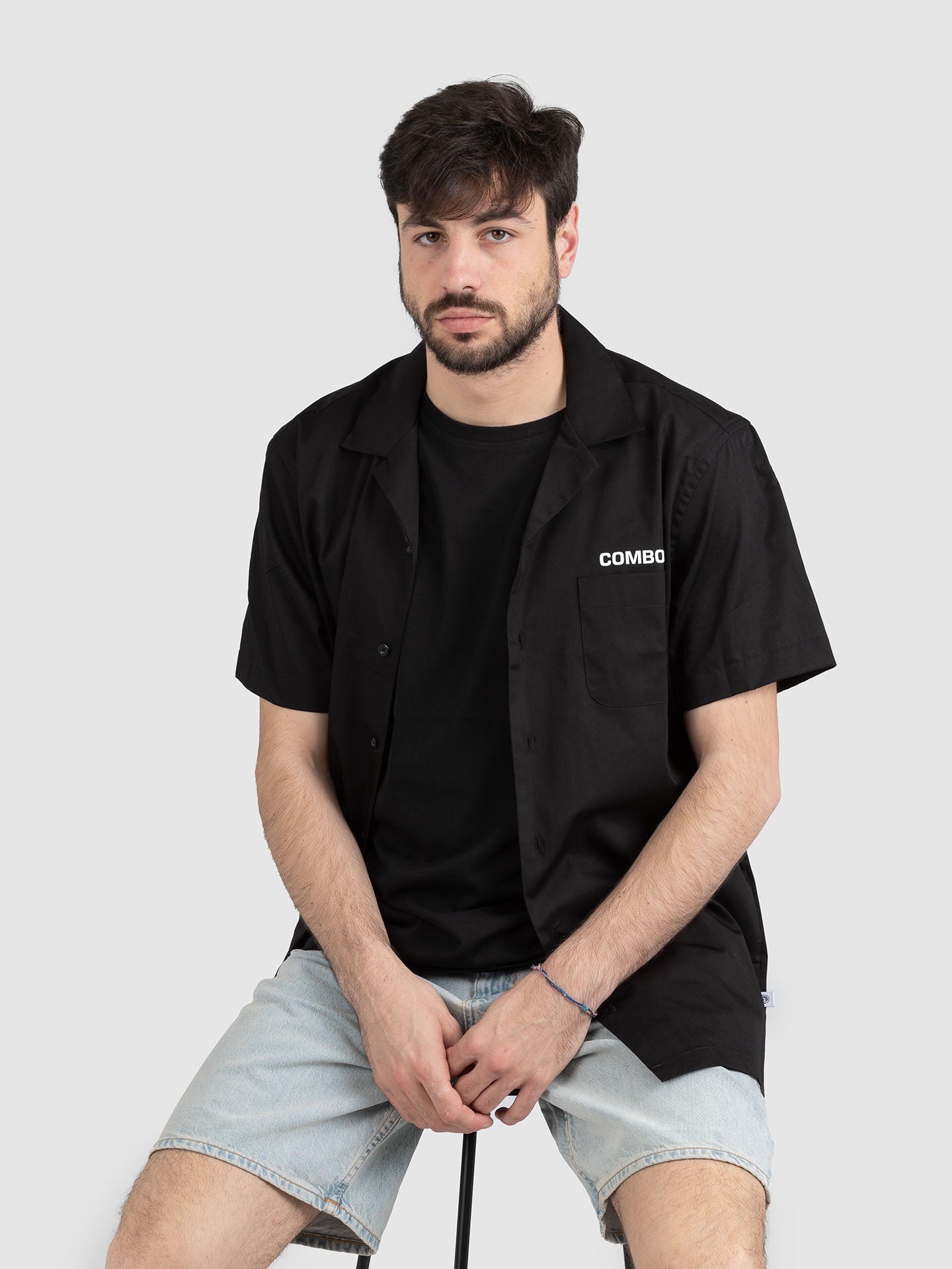 CAMICIA MANICA CORTA TASCHINO LOGO