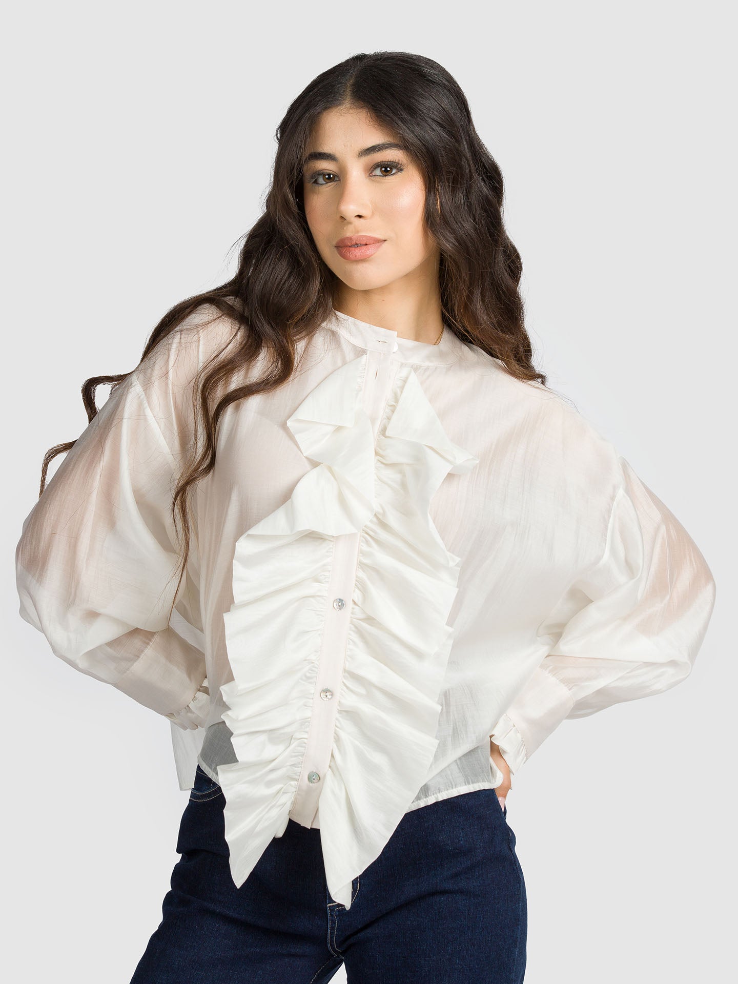 CAMICIA ROUCHES
