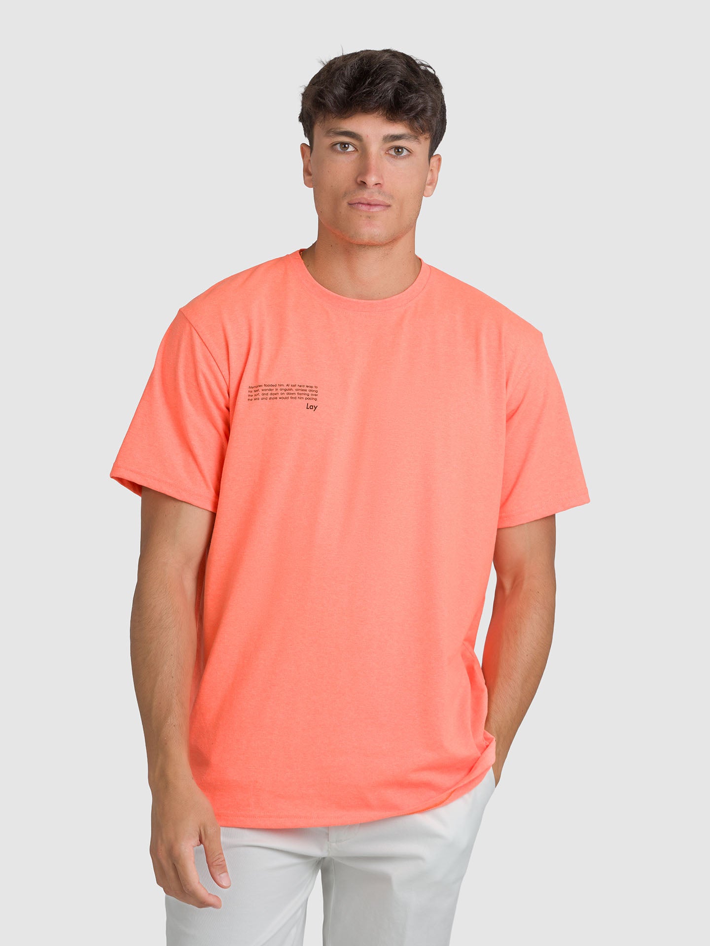T-SHIRT MANICA CORTA COLOR FLUO