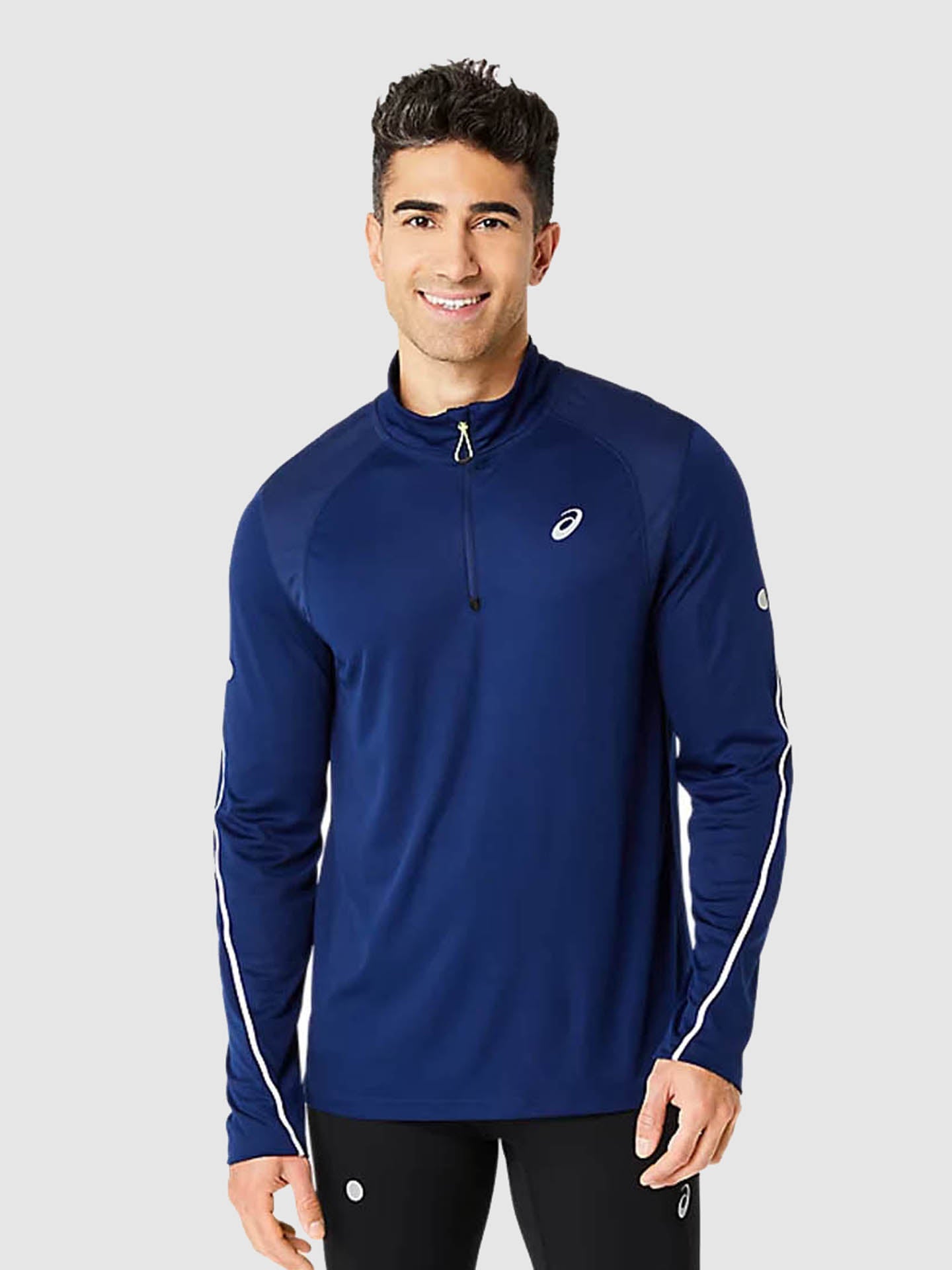 ROAD LITE-SHOW 1/2 ZIP TOP BLUE EXPANSE