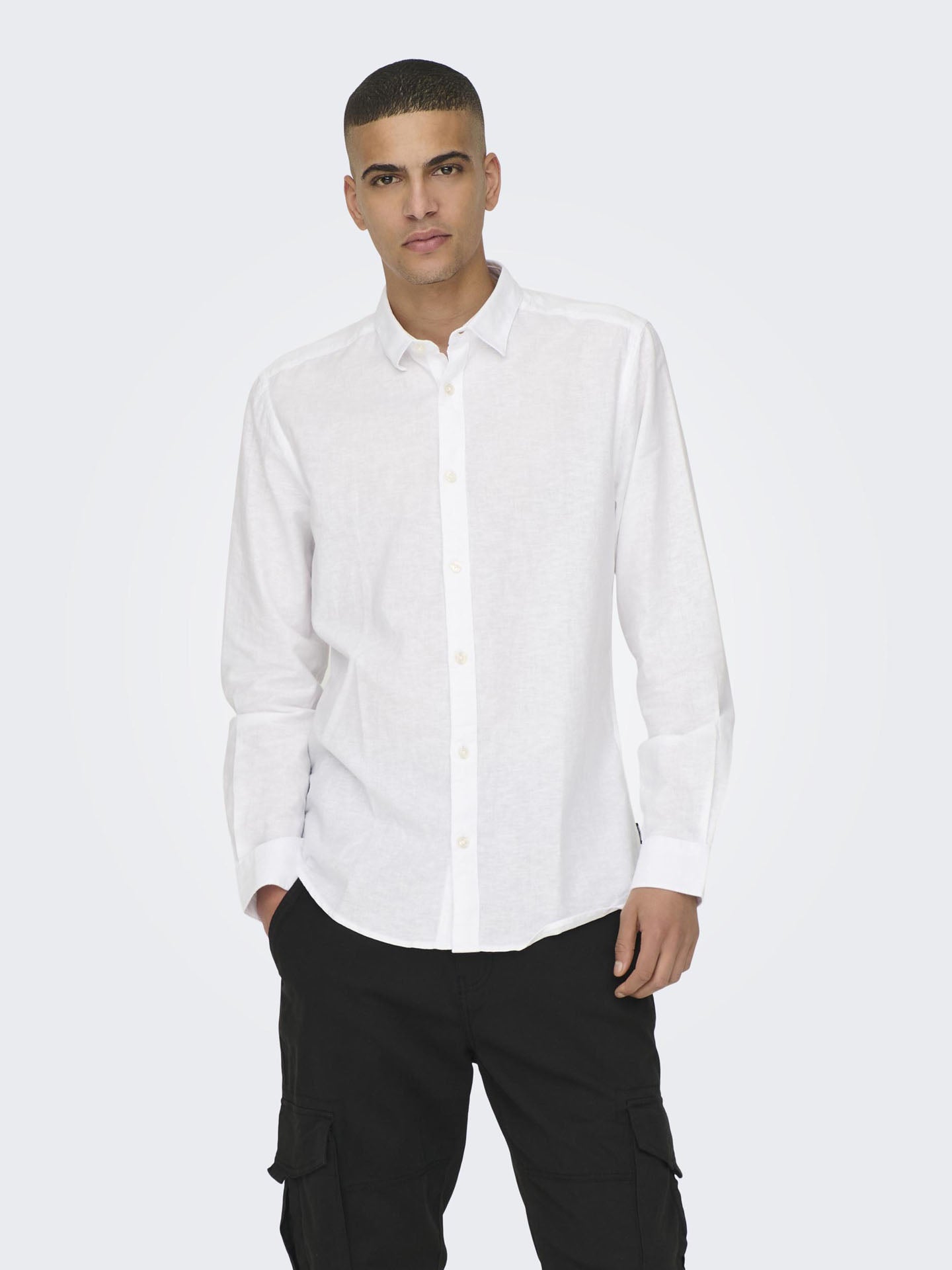 CAMICIA M/L CAIDEN LINEN