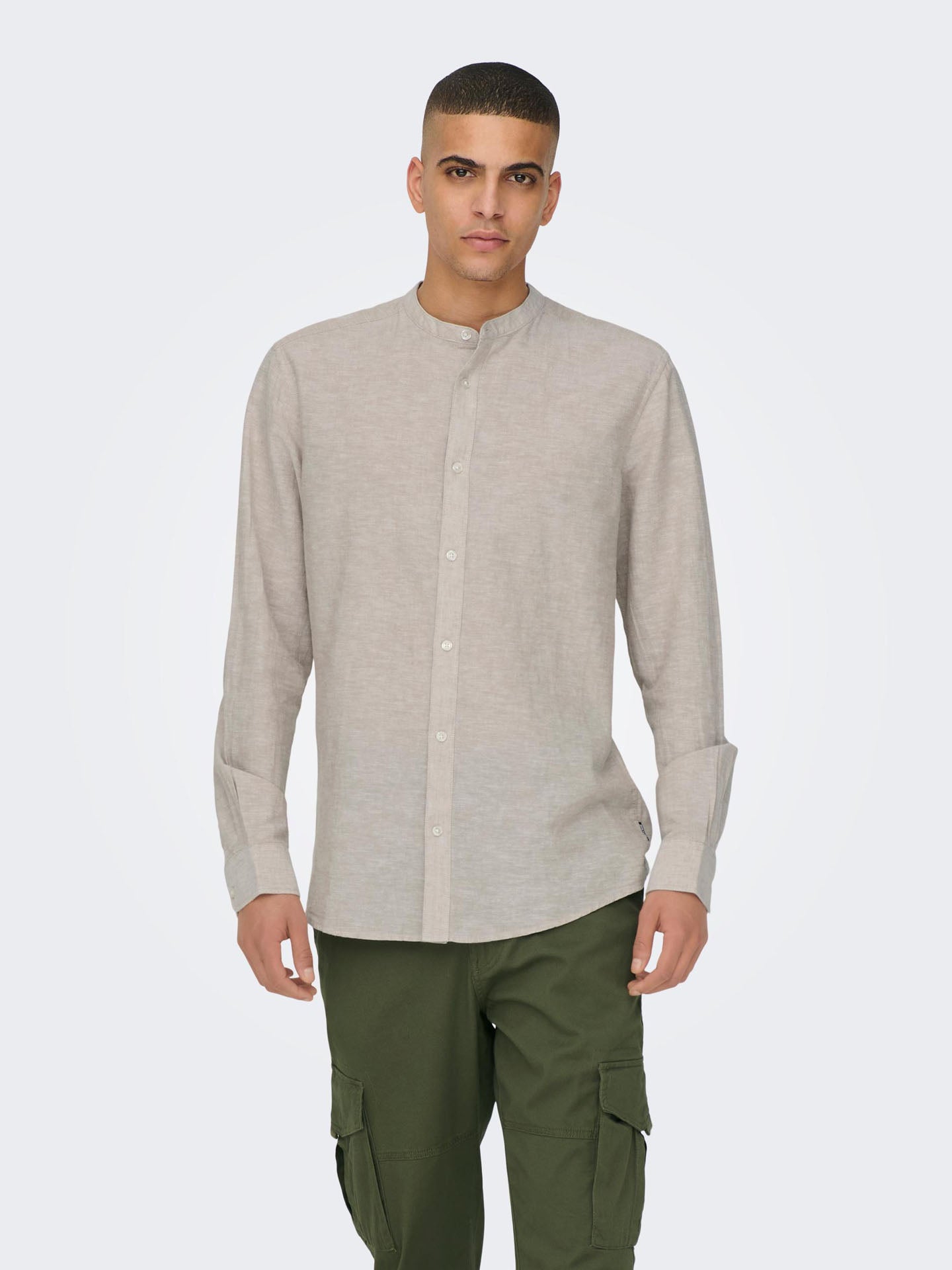 CAMICIA M/L CAIDEN LINEN