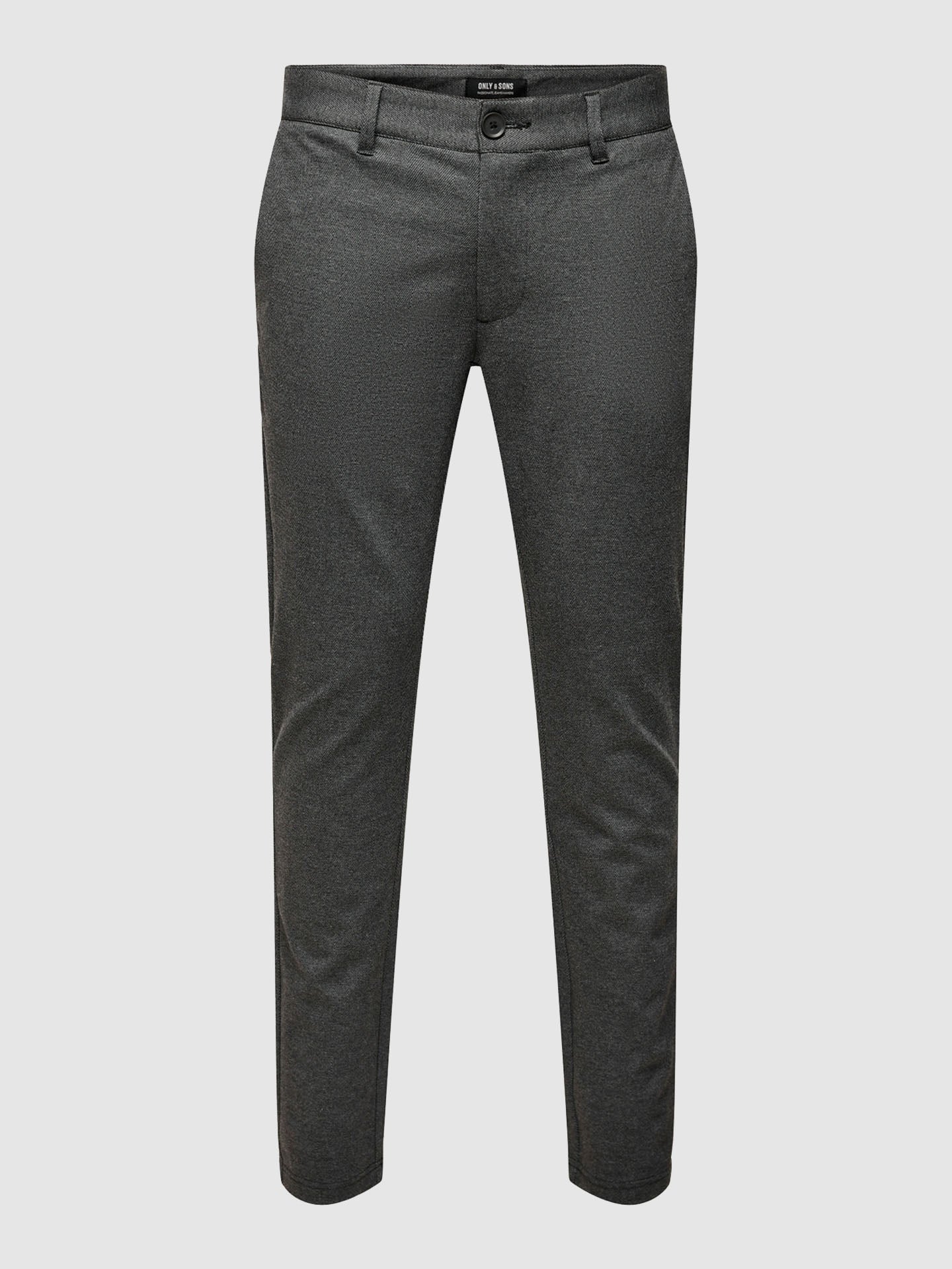 PANTALONE MARK SLIM HERRINGBONE