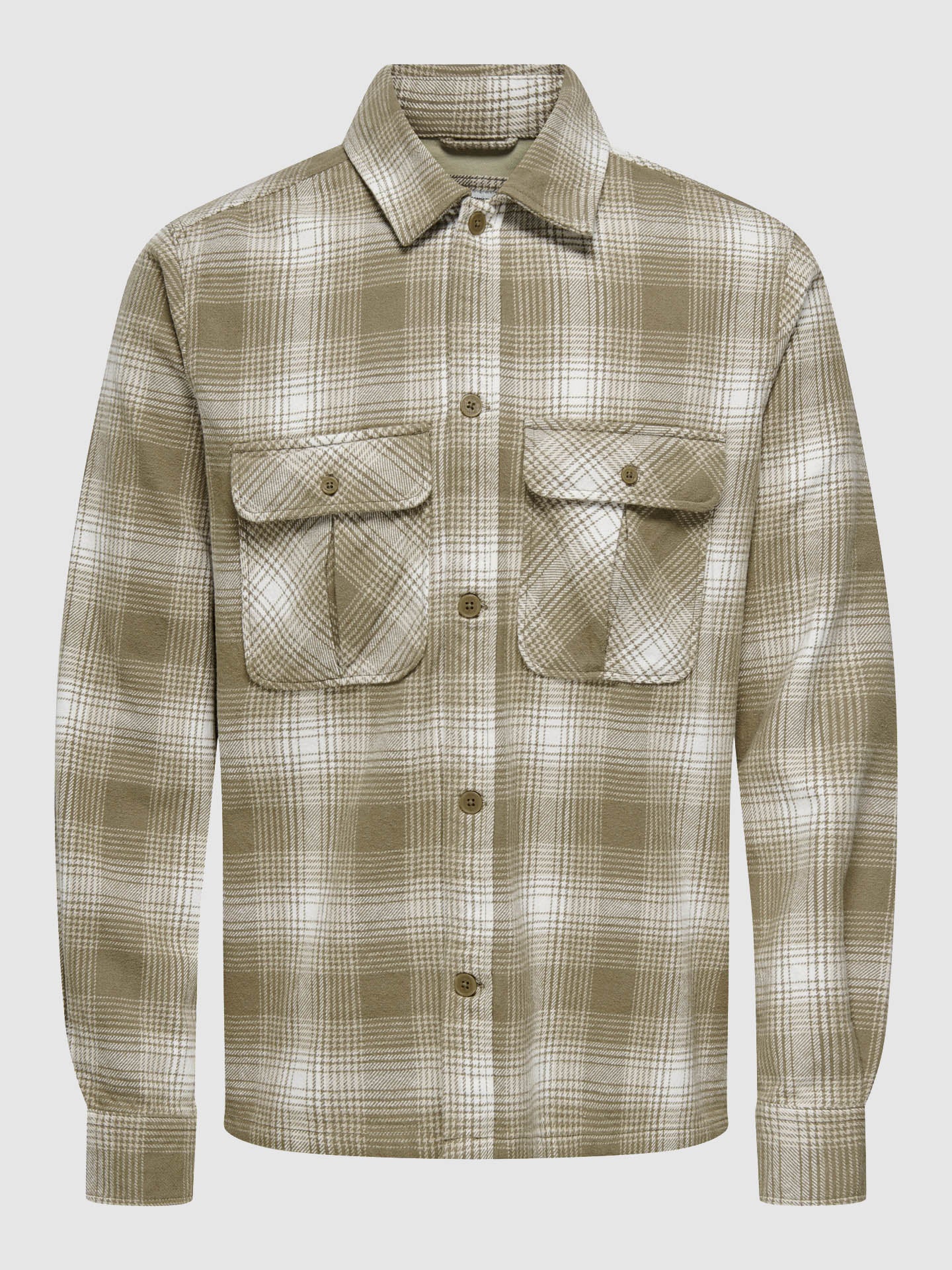 CAMICIA CEDRIC CHECK OVERSHIRT MANICA LUNGA