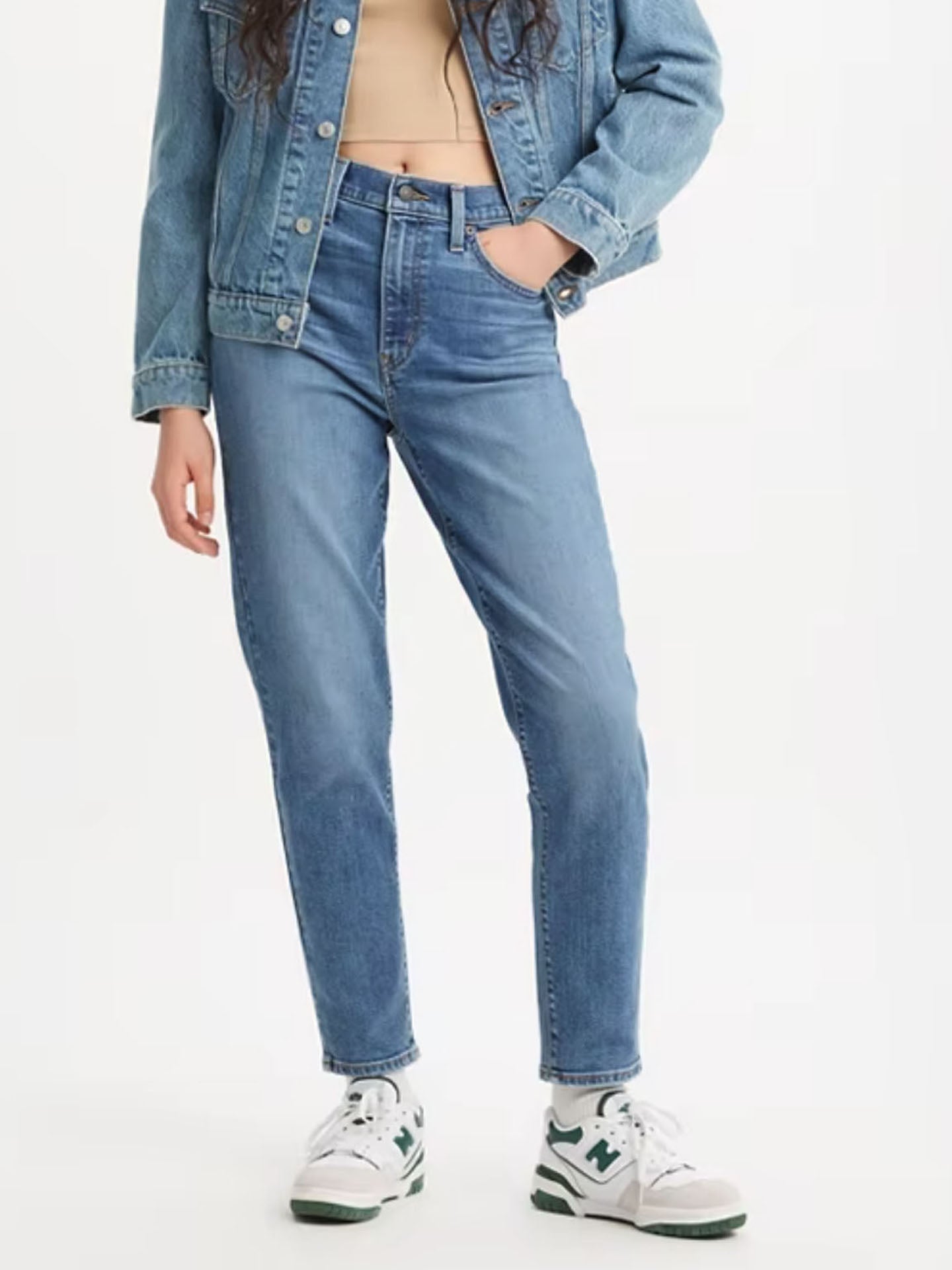 JEANS HIGH WAISTED MOM