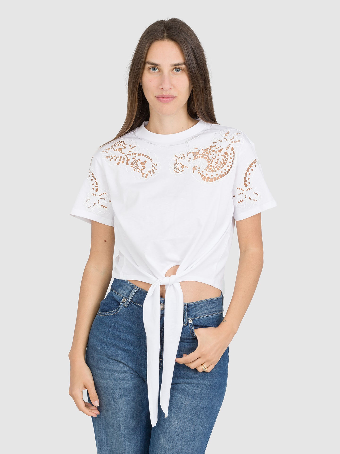 T-SHIRT NODO MACRAME