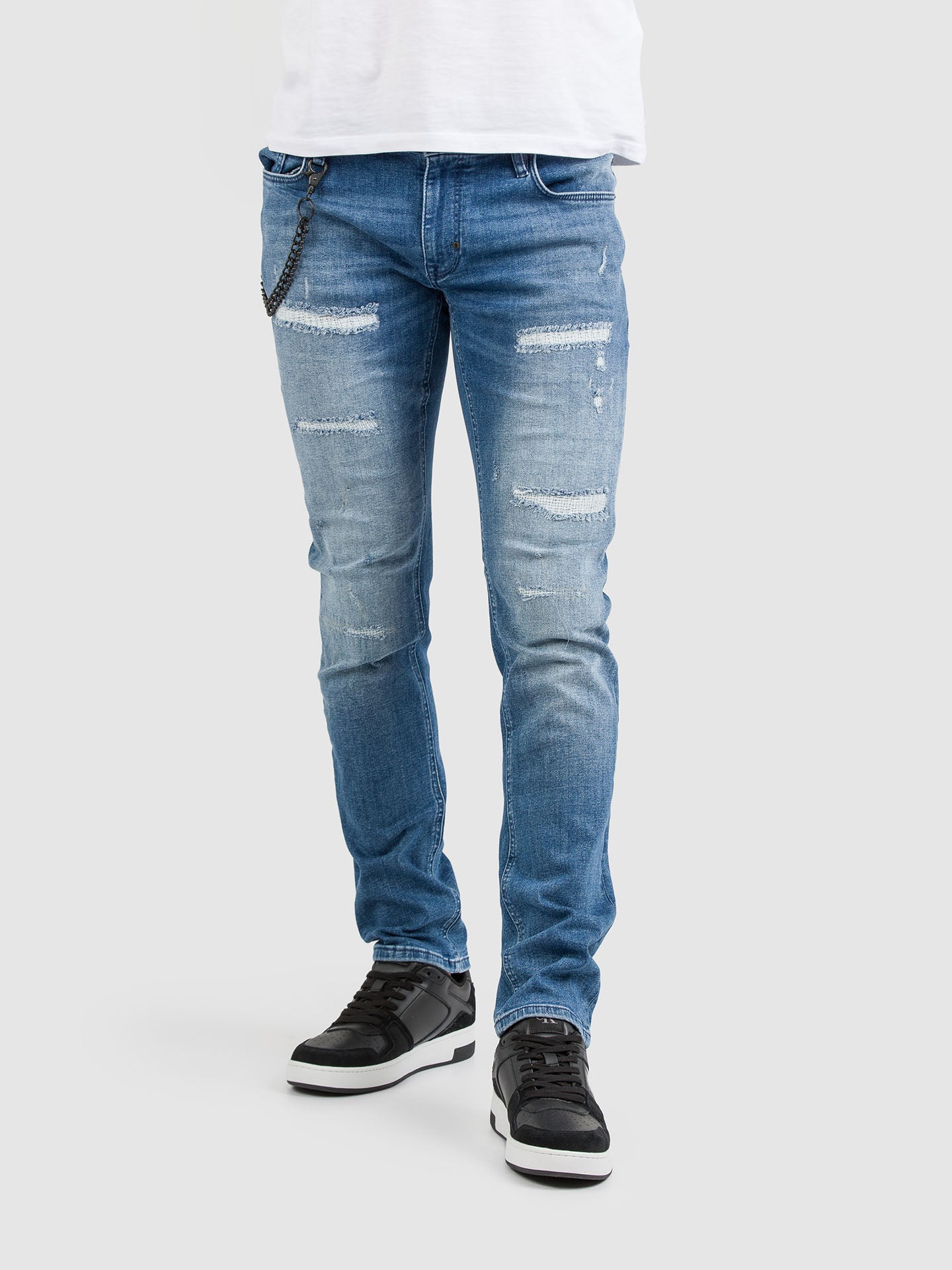 JEANS IGGY TAPERD CATENA ROTTURE