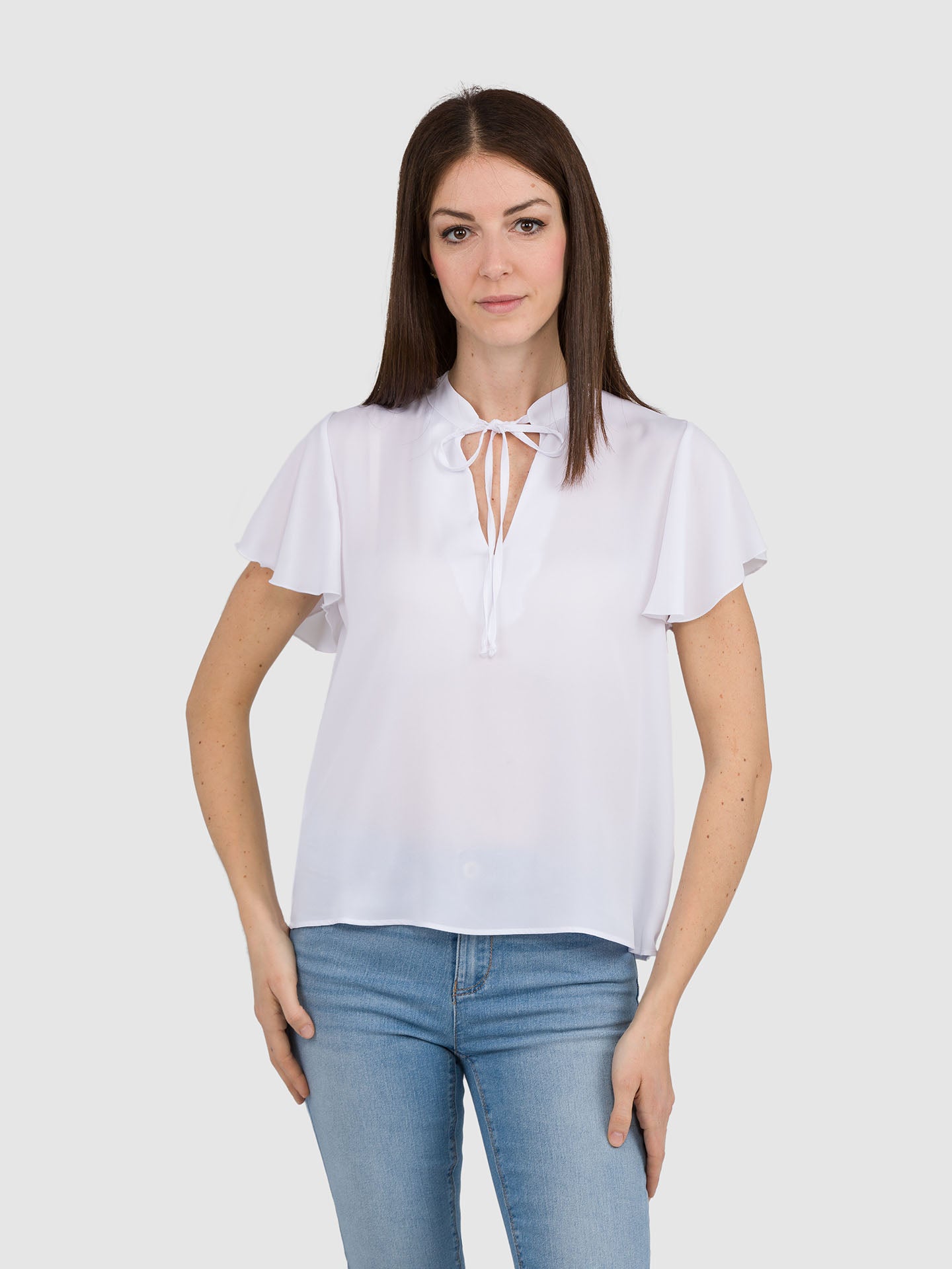 BLUSA MANICA FARFALLA