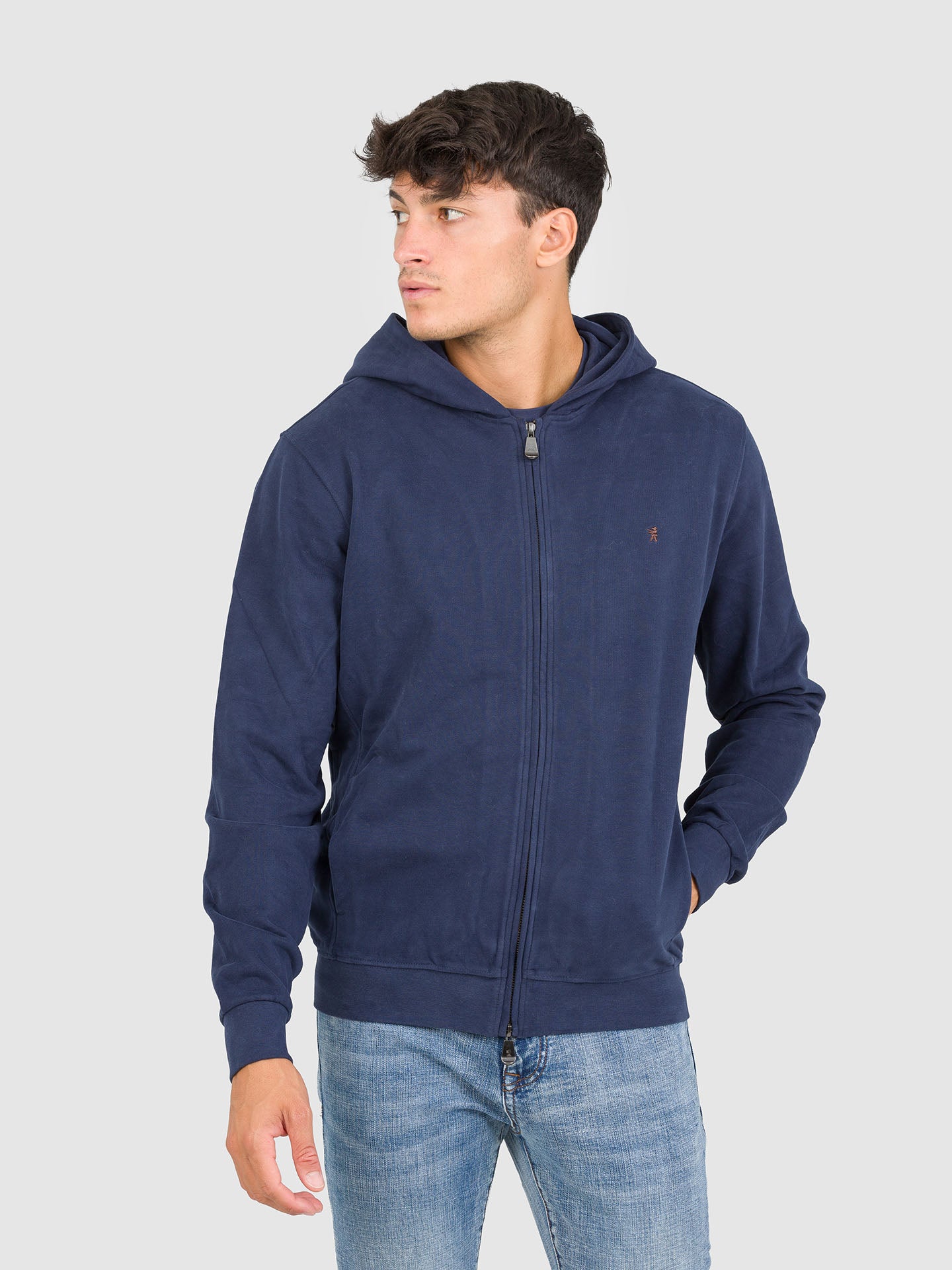 FELPA CAPPUCCIO FULL ZIP KRAMER