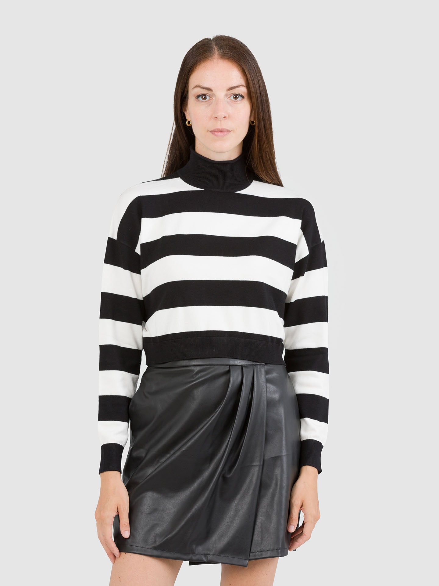 MAGLIA CROP STRIPES