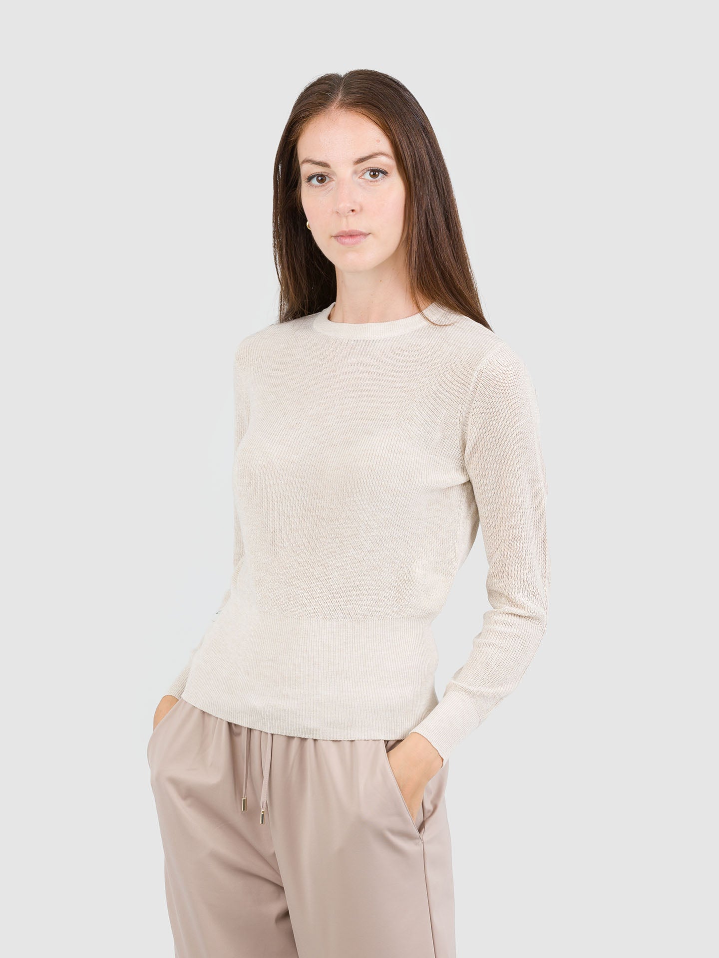 MAGLIA MANICHE LUNGHE FIL. LIGHT WOOL