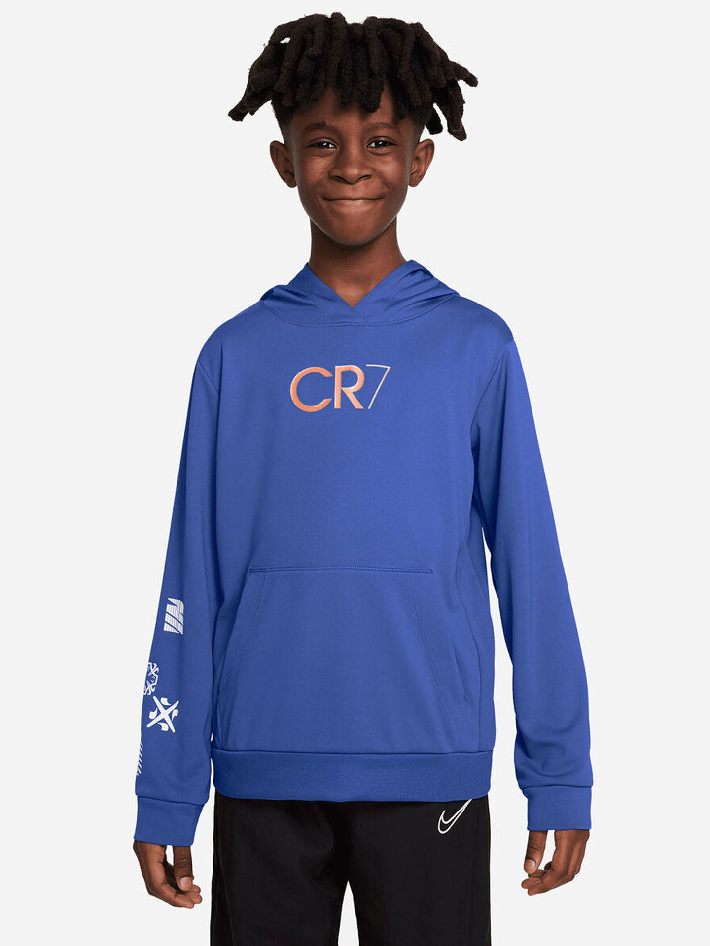 CR7 BIG KIDS' SOCCER HOODIE